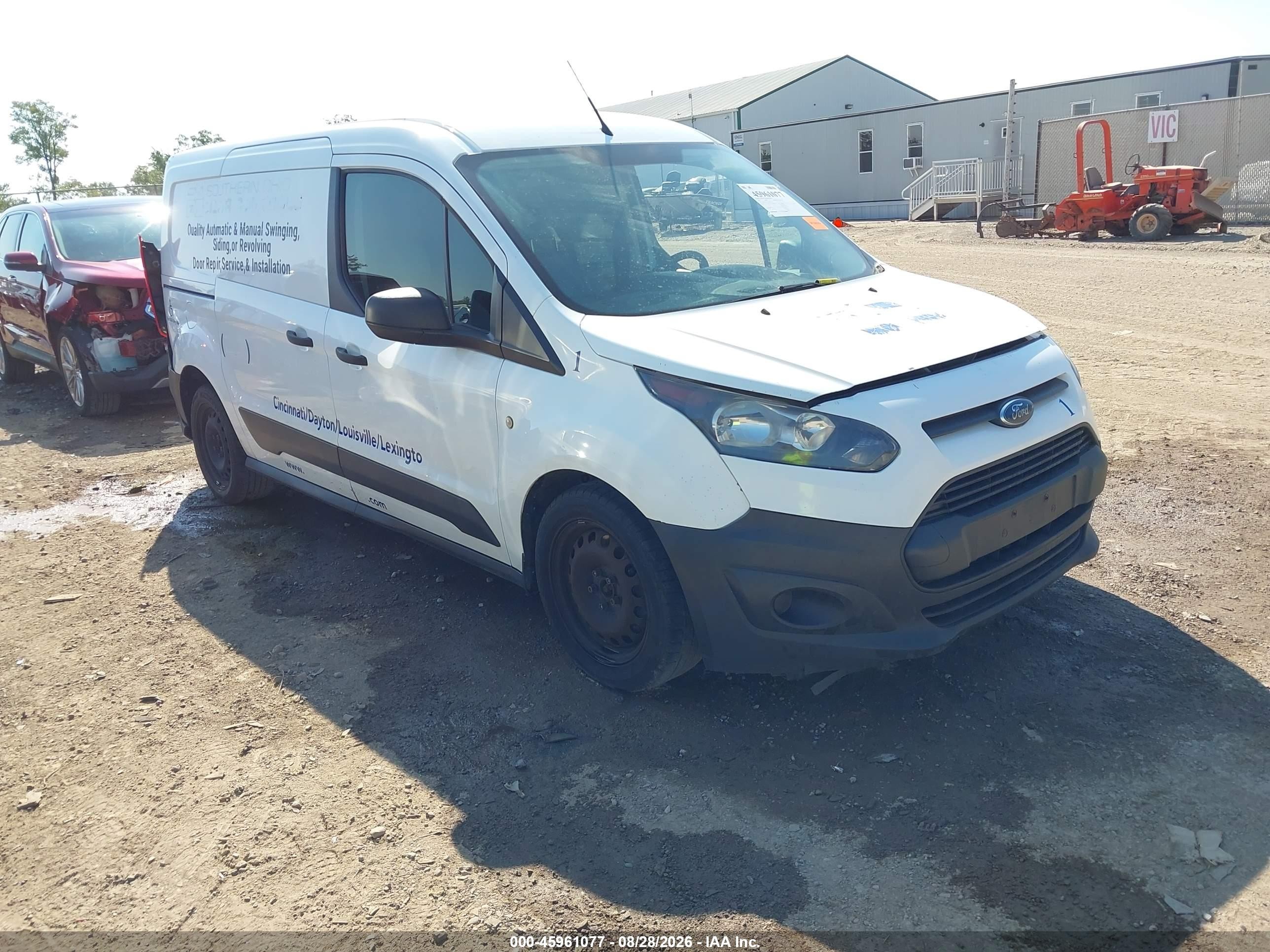 2017 Ford Transit Connect Xl White vin: NM0LS7E71H1293464