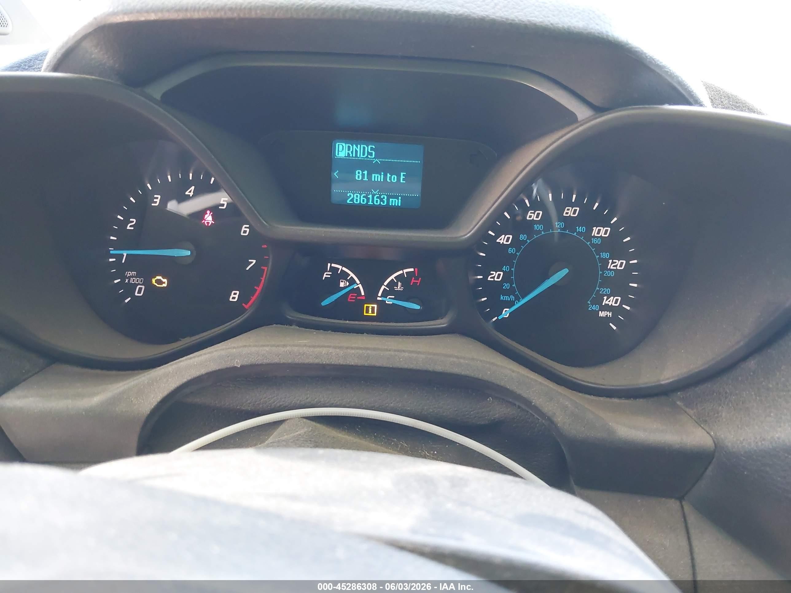 2015 Ford Transit Connect Xl Белый vin: NM0LS7E72F1180927