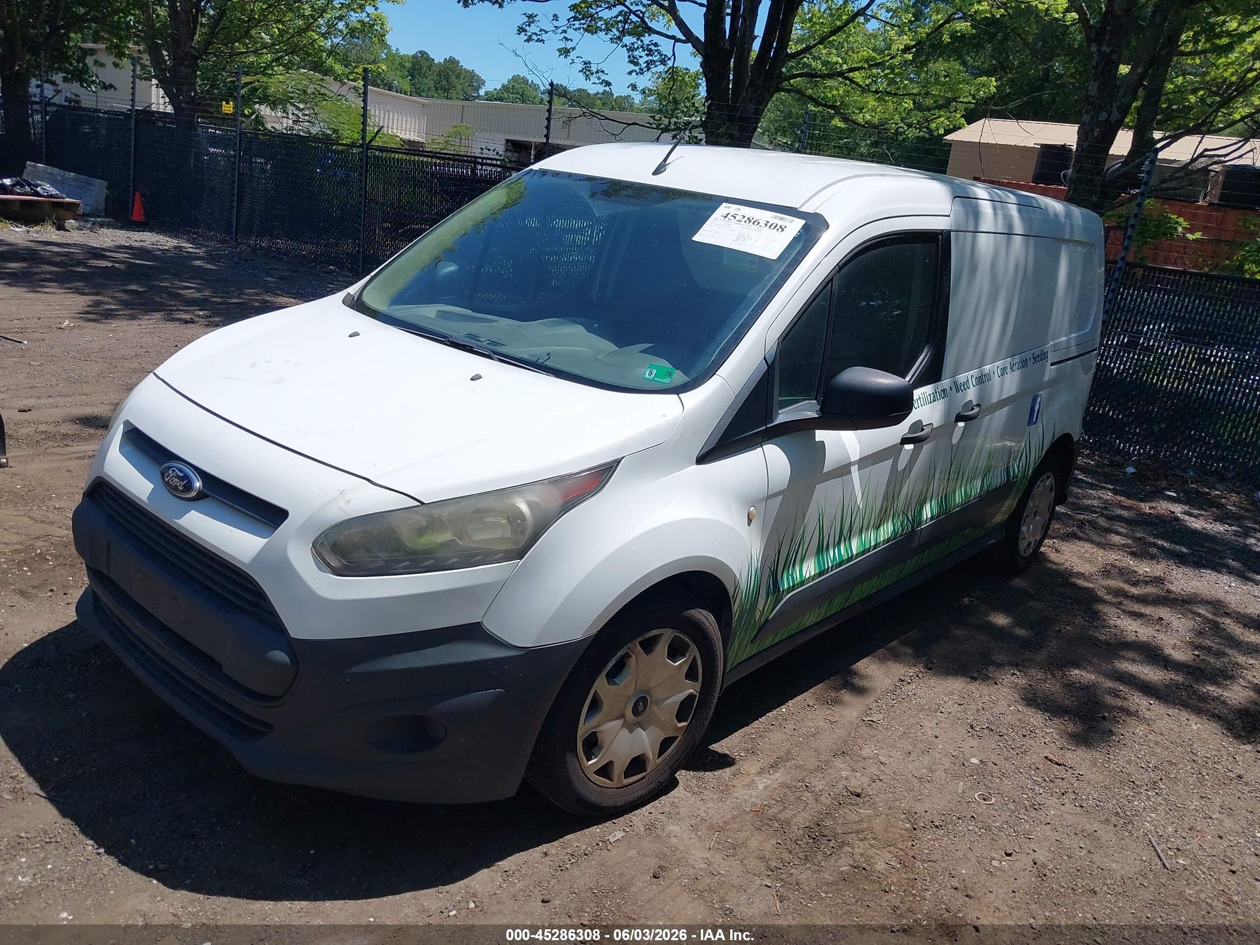 2015 Ford Transit Connect Xl Белый vin: NM0LS7E72F1180927