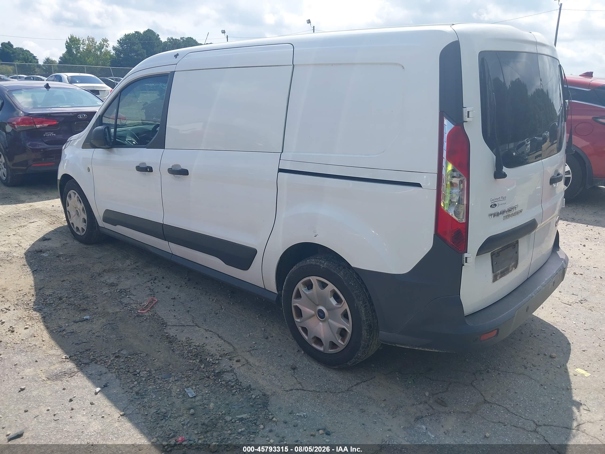2015 Ford Transit Connect Xl White vin: NM0LS7E72F1189143