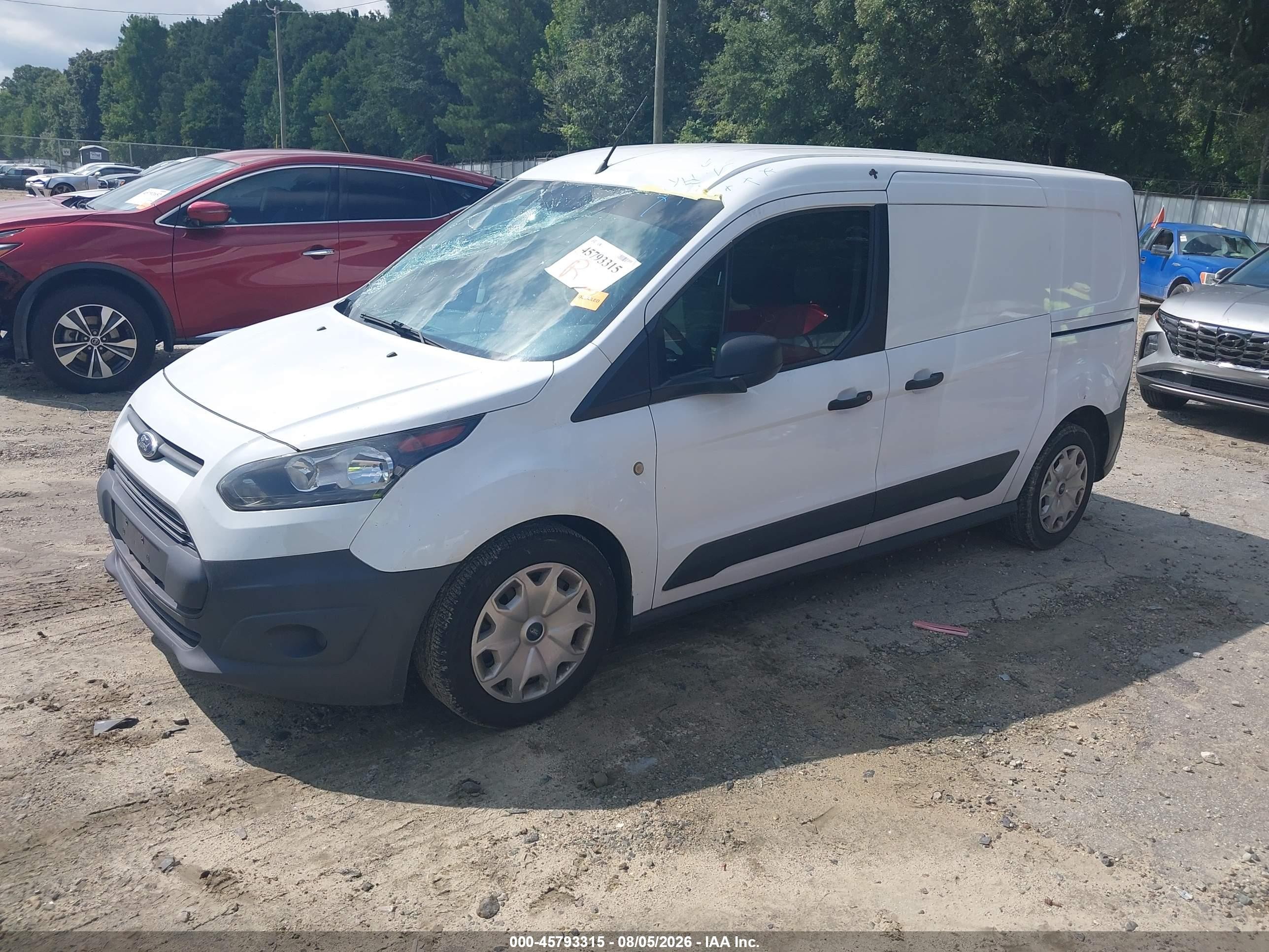 2015 Ford Transit Connect Xl White vin: NM0LS7E72F1189143