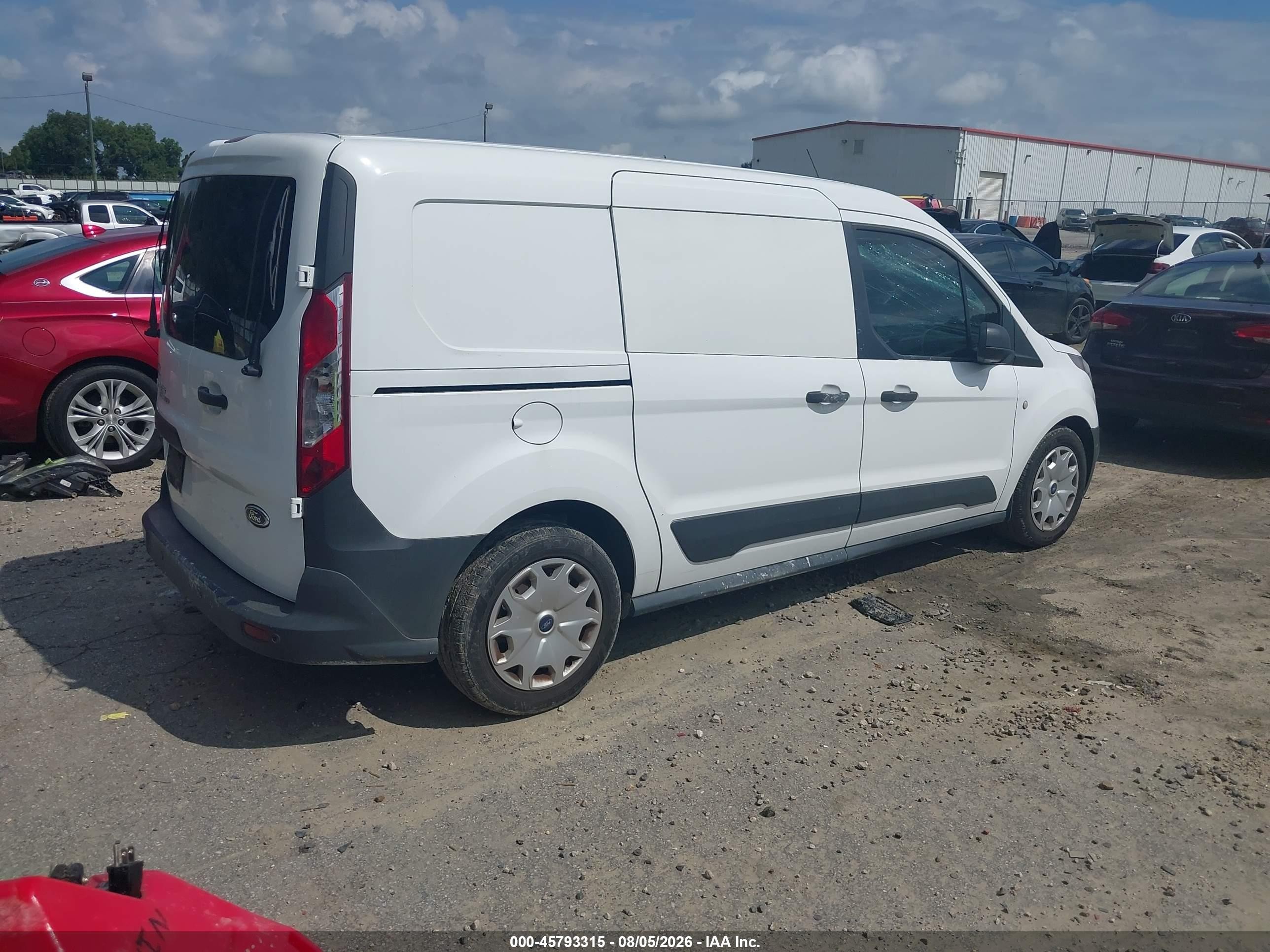 2015 Ford Transit Connect Xl White vin: NM0LS7E72F1189143