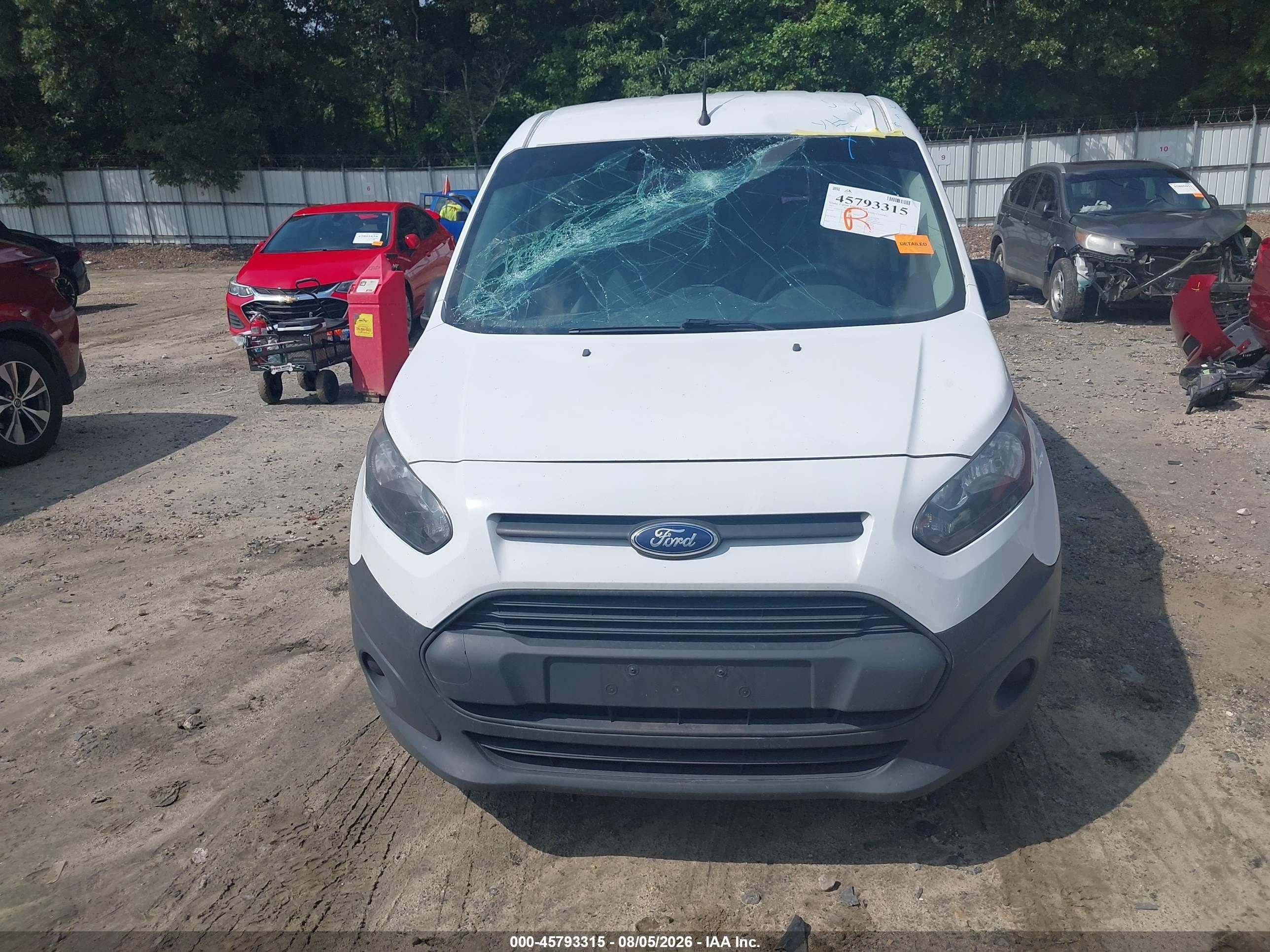 2015 Ford Transit Connect Xl White vin: NM0LS7E72F1189143