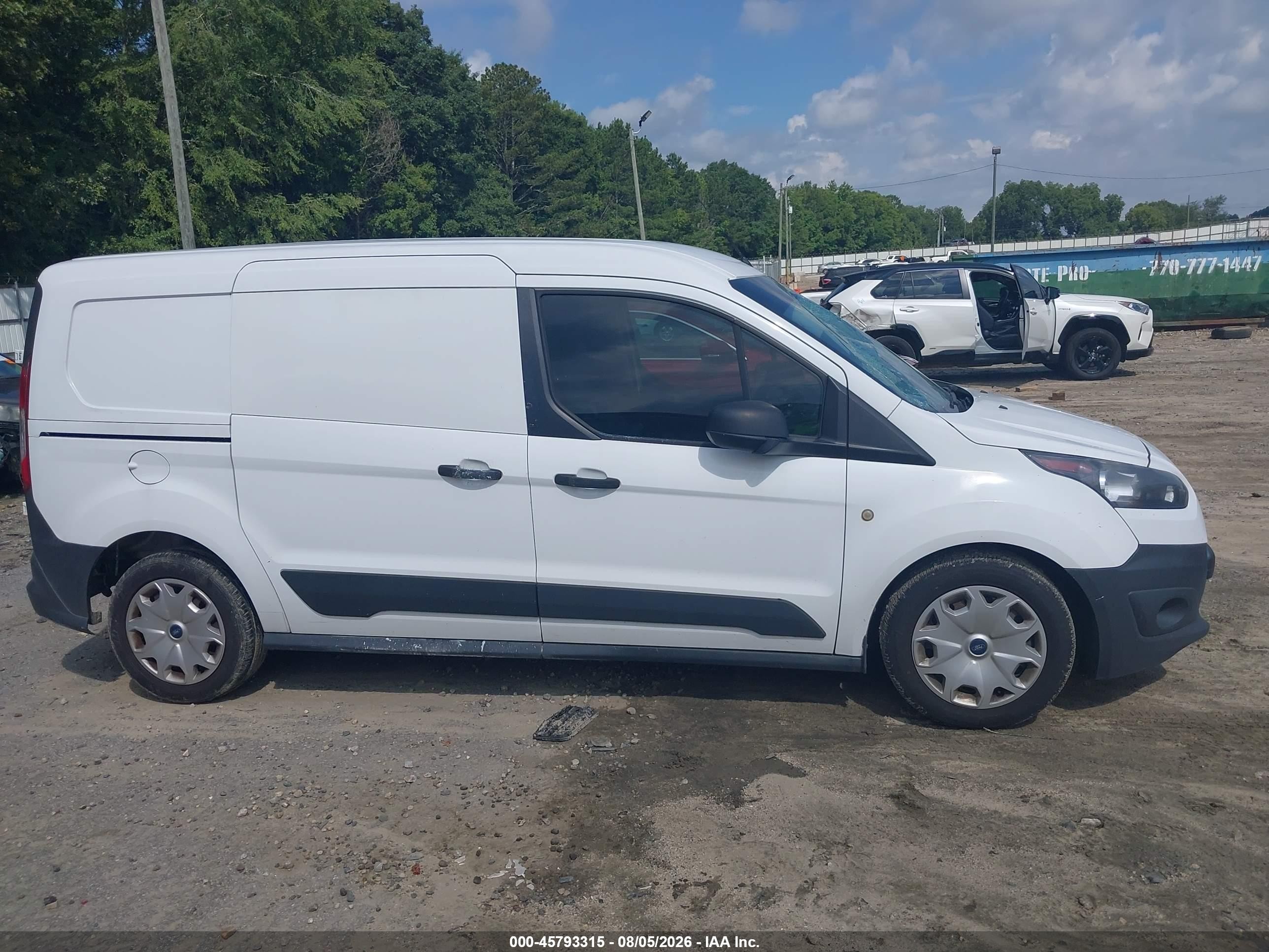 2015 Ford Transit Connect Xl White vin: NM0LS7E72F1189143