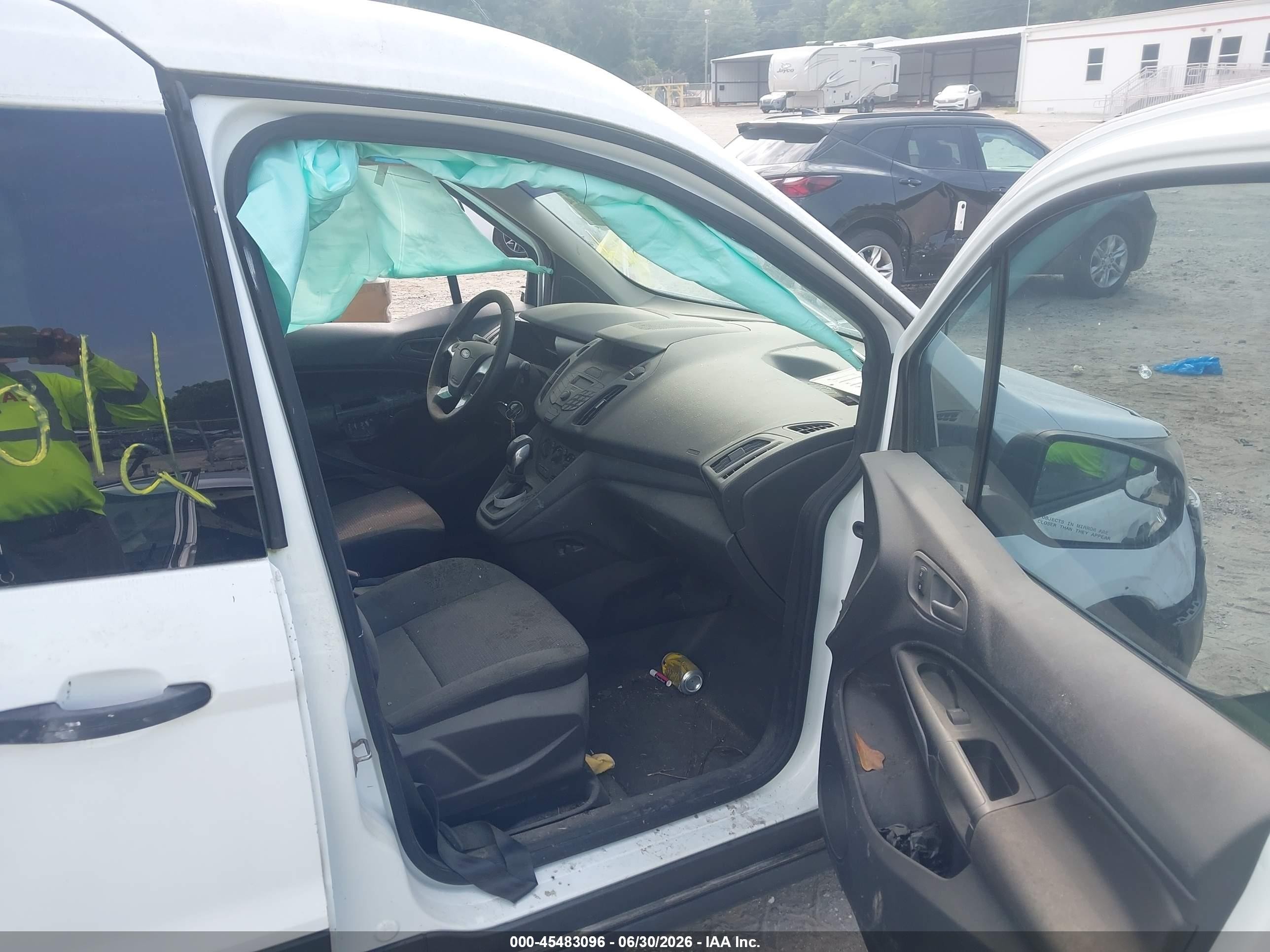 2015 Ford Transit Connect Xl White vin: NM0LS7E72F1190230