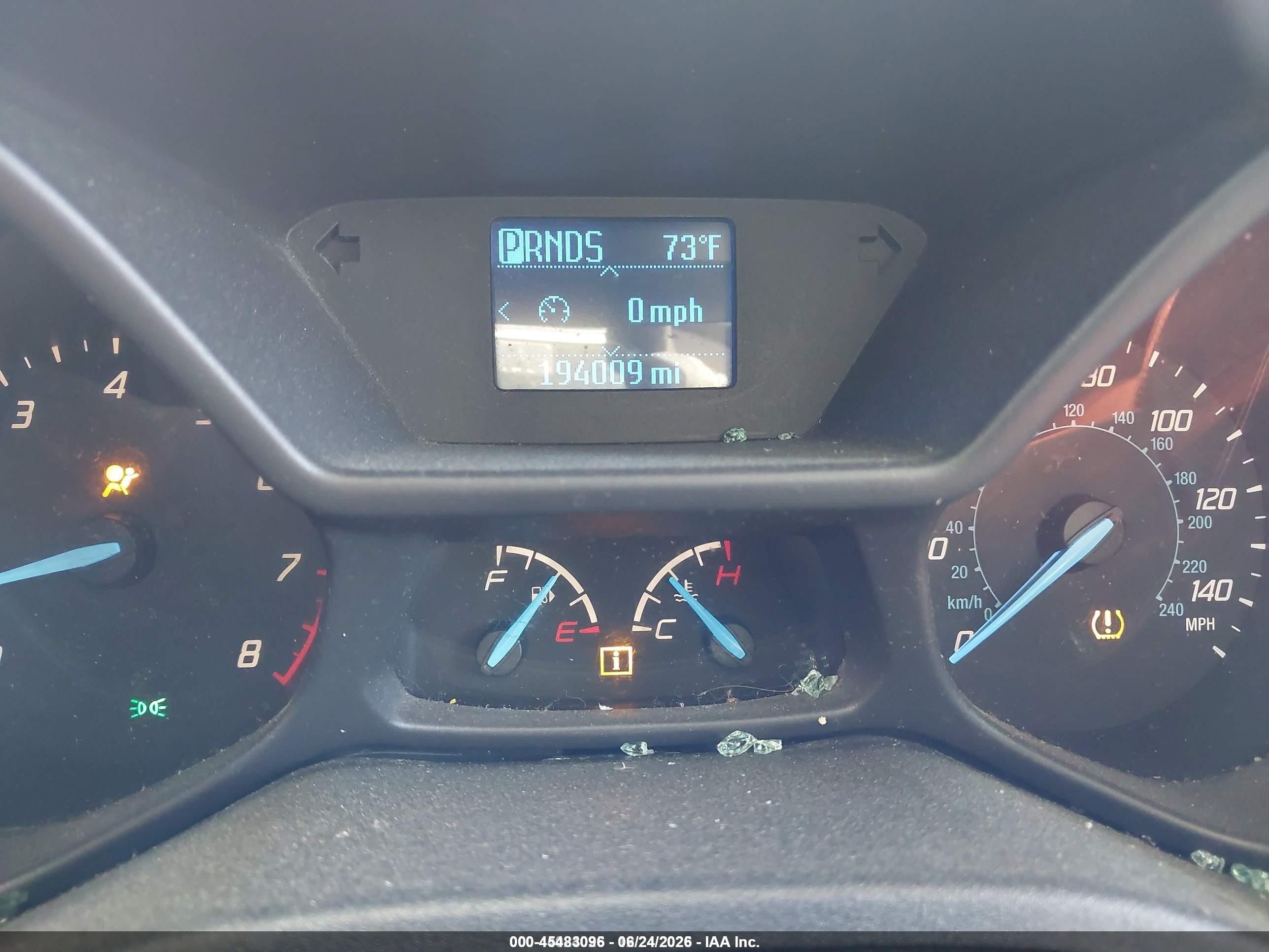 2015 Ford Transit Connect Xl White vin: NM0LS7E72F1190230