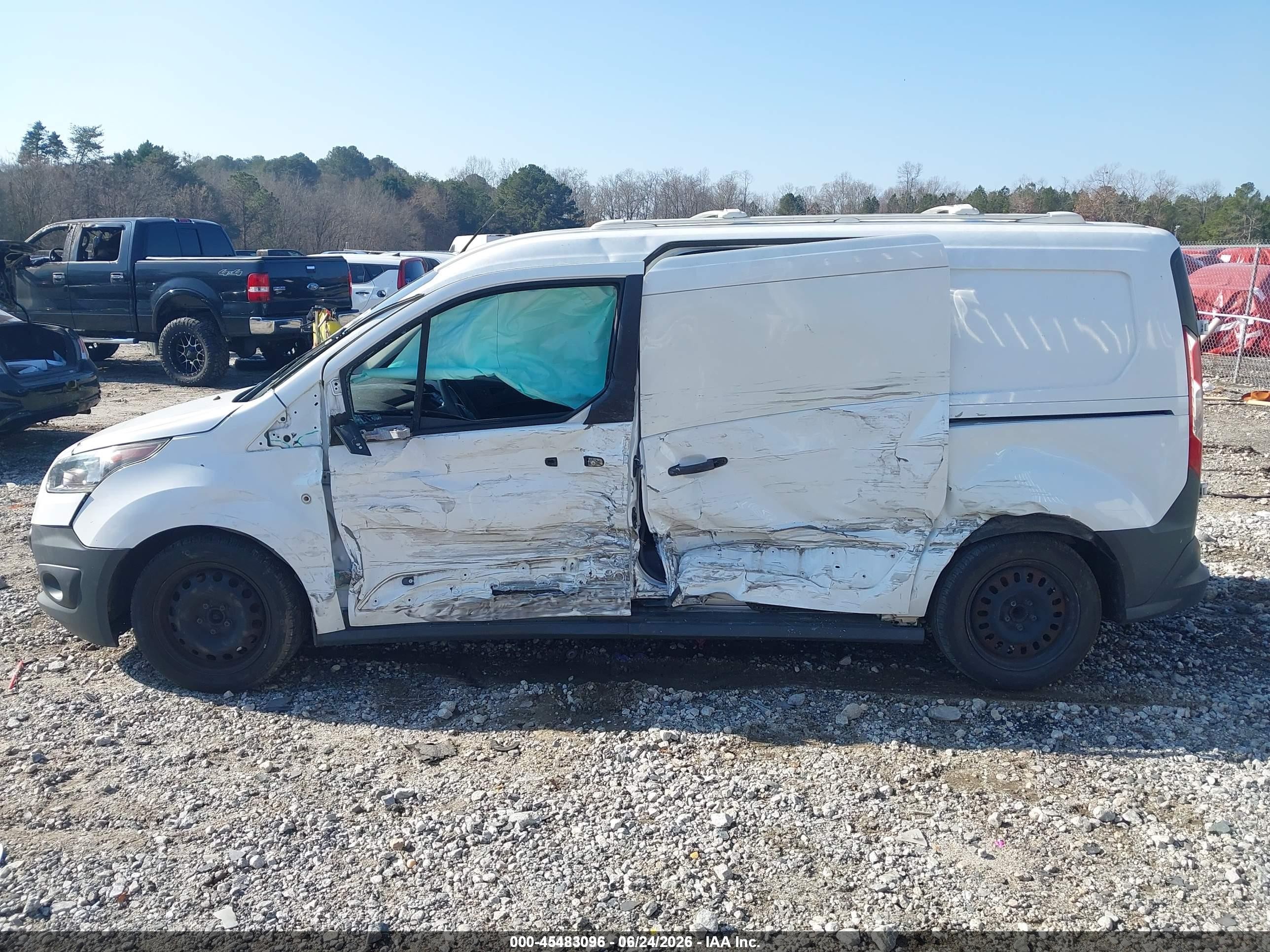 2015 Ford Transit Connect Xl White vin: NM0LS7E72F1190230