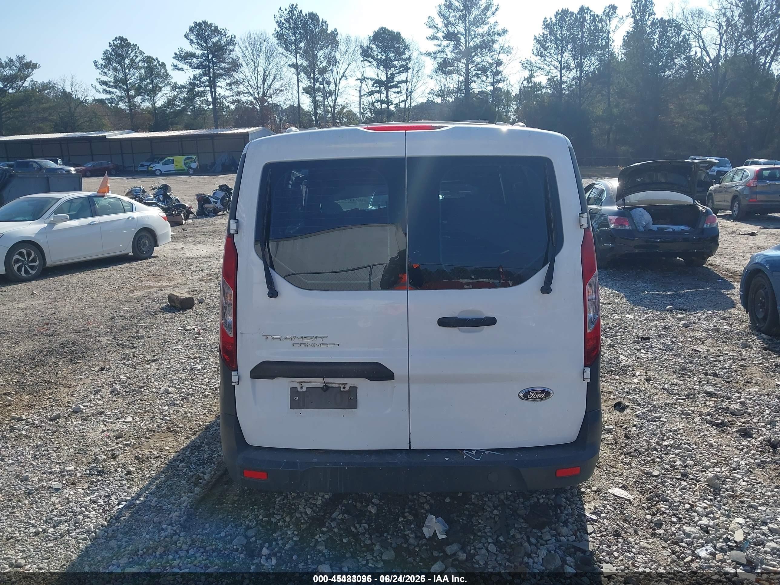 2015 Ford Transit Connect Xl White vin: NM0LS7E72F1190230
