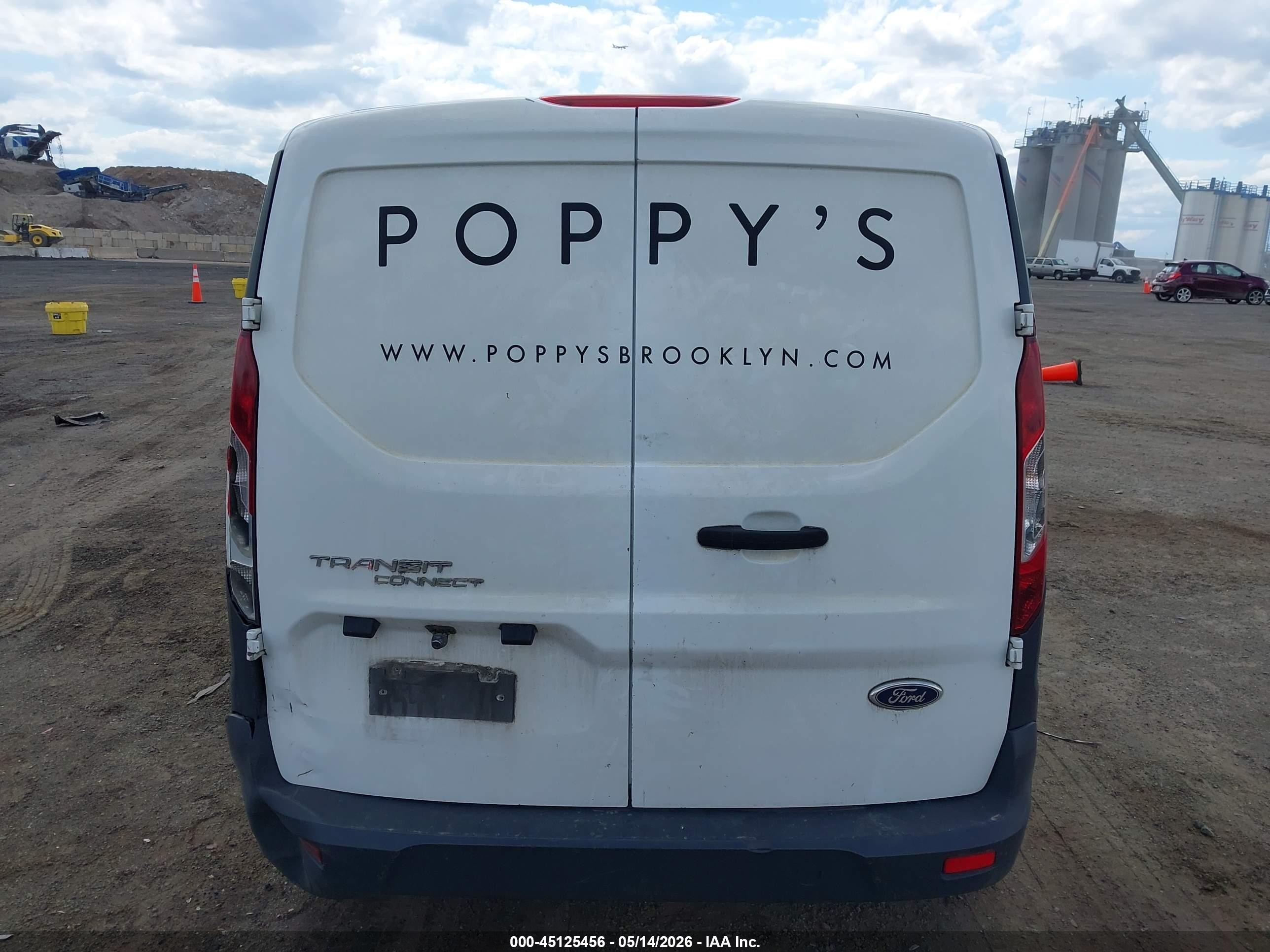 2015 Ford Transit Connect Xl White vin: NM0LS7E72F1212081