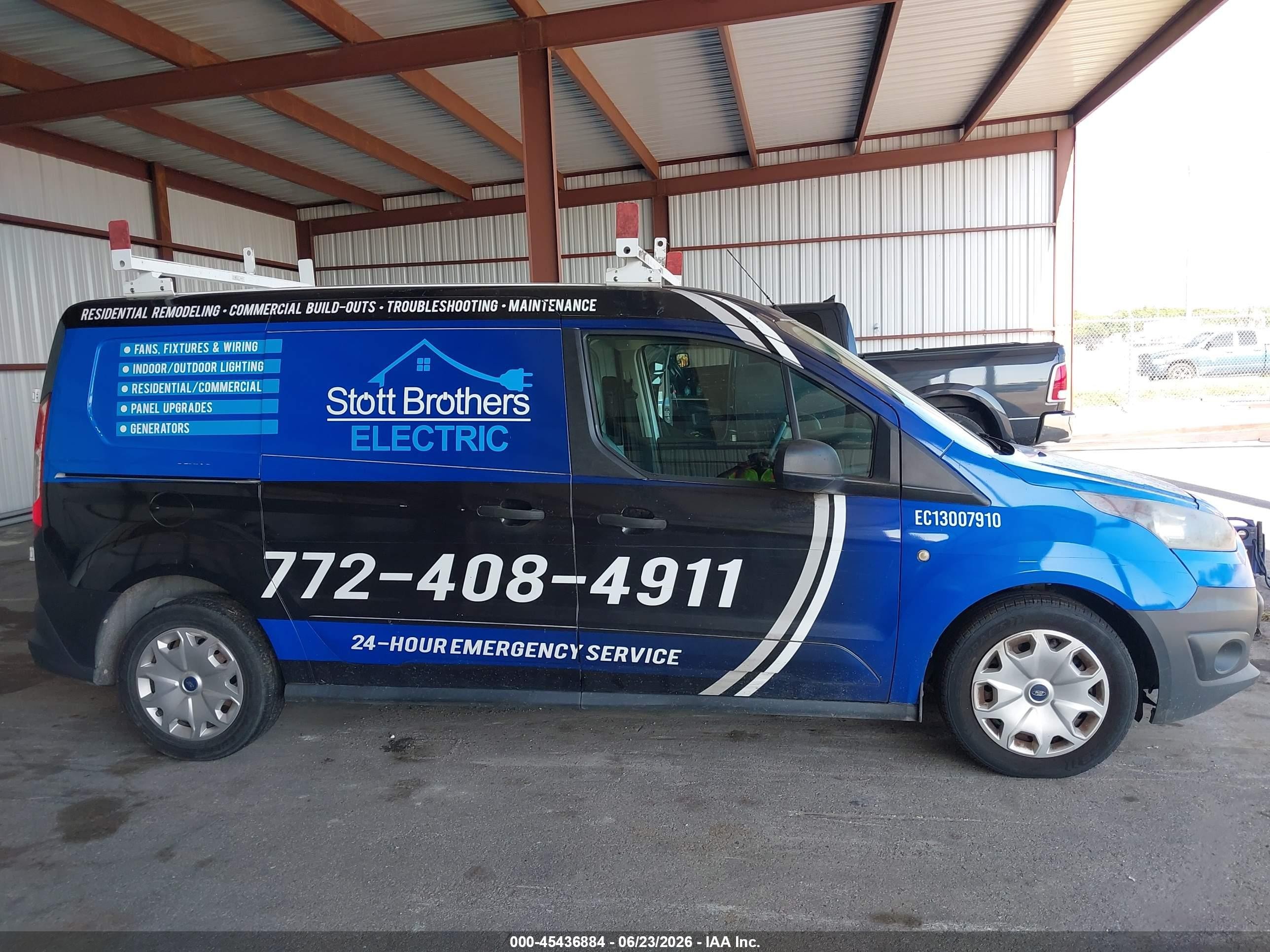2015 Ford Transit Connect Xl White vin: NM0LS7E72F1219502