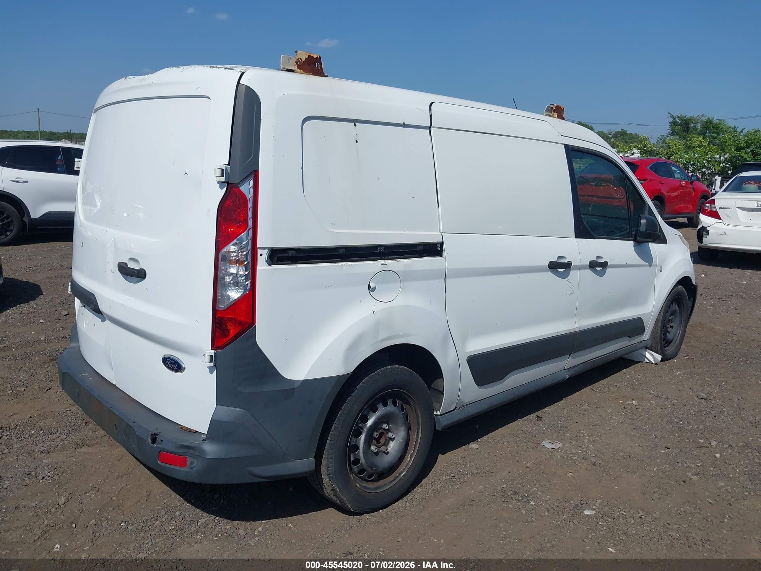 2014 Ford Transit Connect Xl Белый vin: NM0LS7E73E1133629