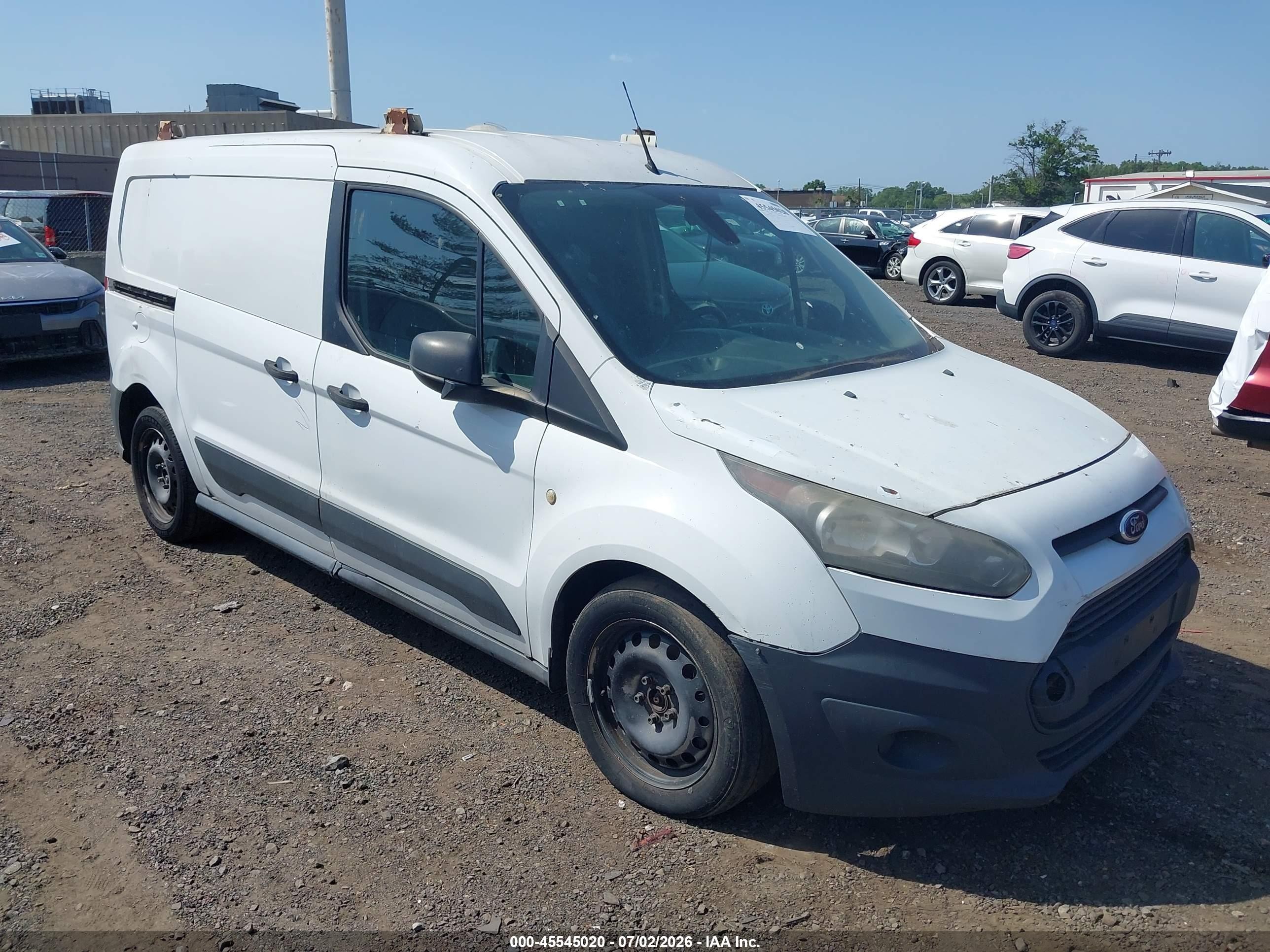 2014 Ford Transit Connect Xl Белый vin: NM0LS7E73E1133629