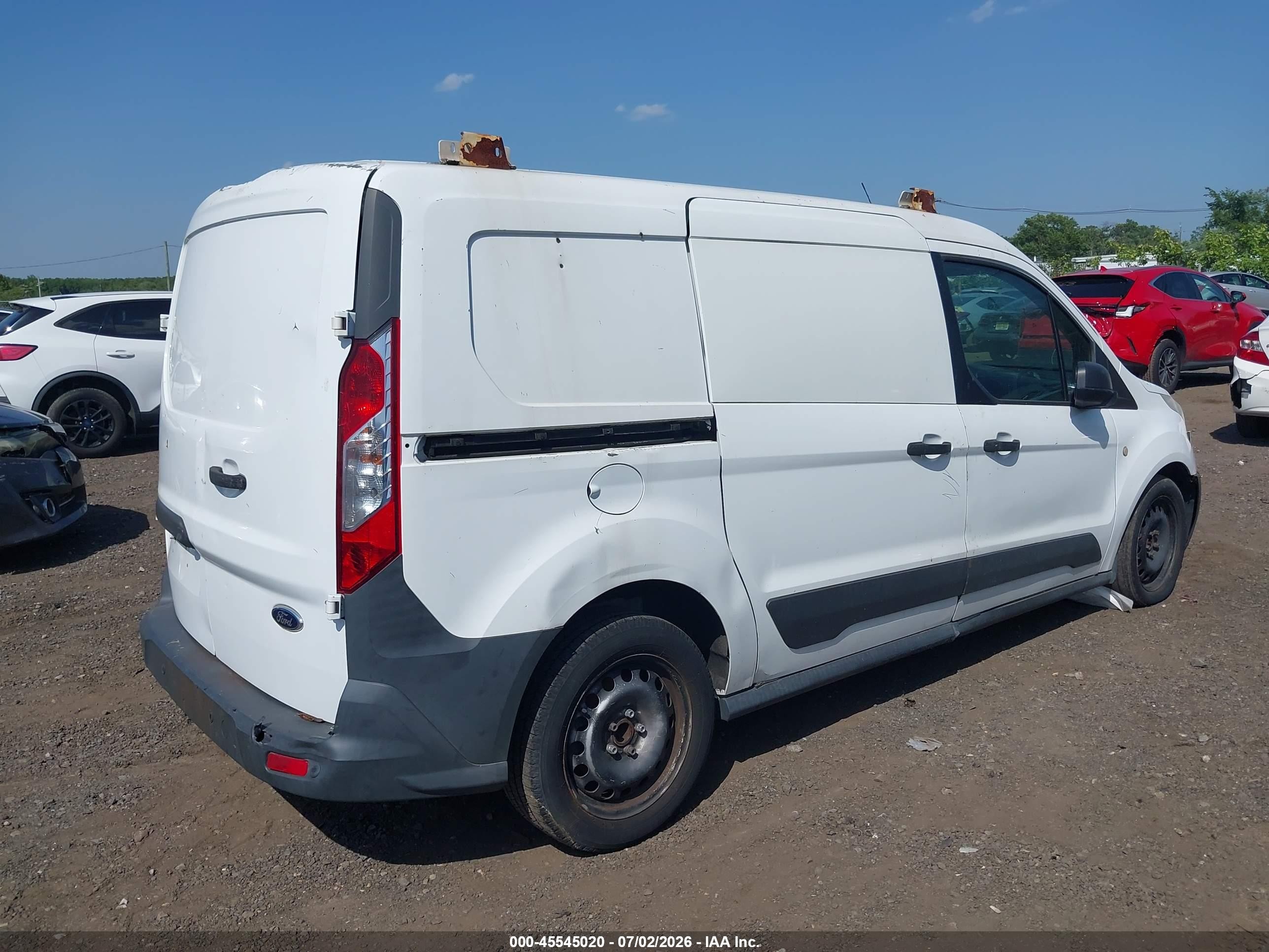 2014 Ford Transit Connect Xl Белый vin: NM0LS7E73E1133629
