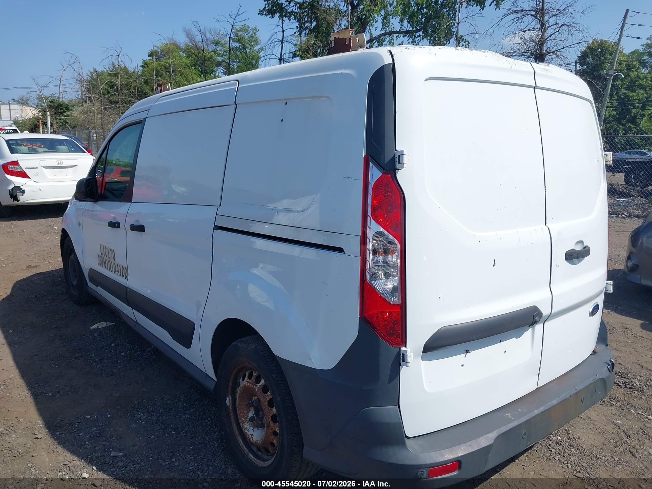 2014 Ford Transit Connect Xl Белый vin: NM0LS7E73E1133629