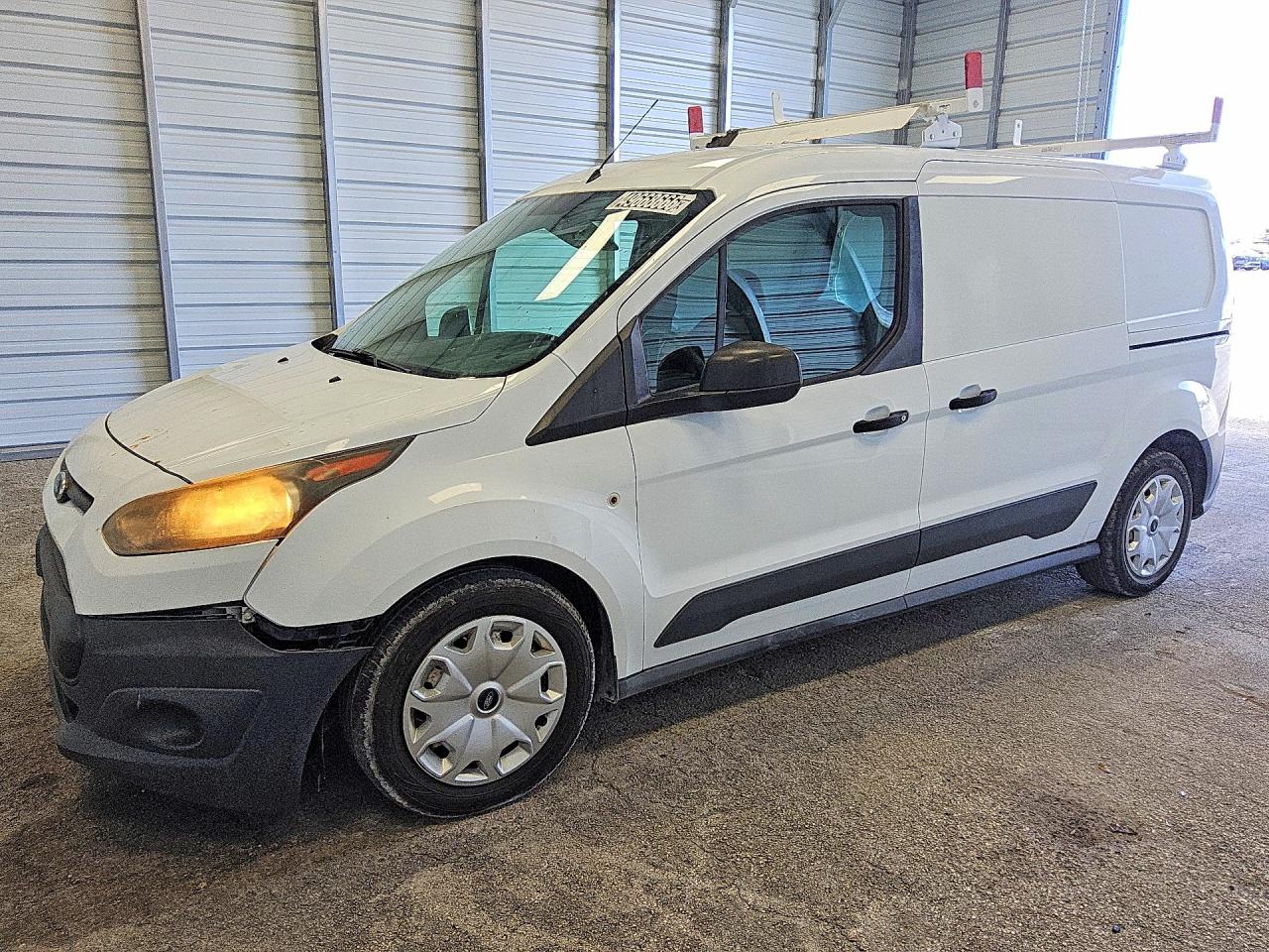2014 Ford Transit Connect Xl White vin: NM0LS7E73E1135686