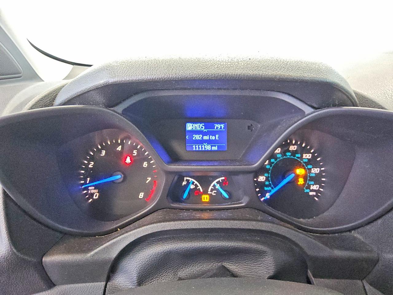 2014 Ford Transit Connect Xl White vin: NM0LS7E73E1135686