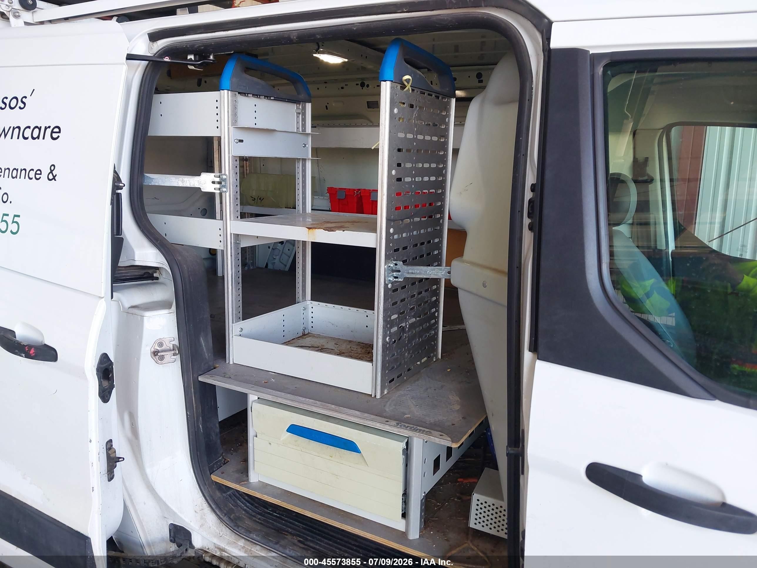 2014 Ford Transit Connect Xl White vin: NM0LS7E73E1168459