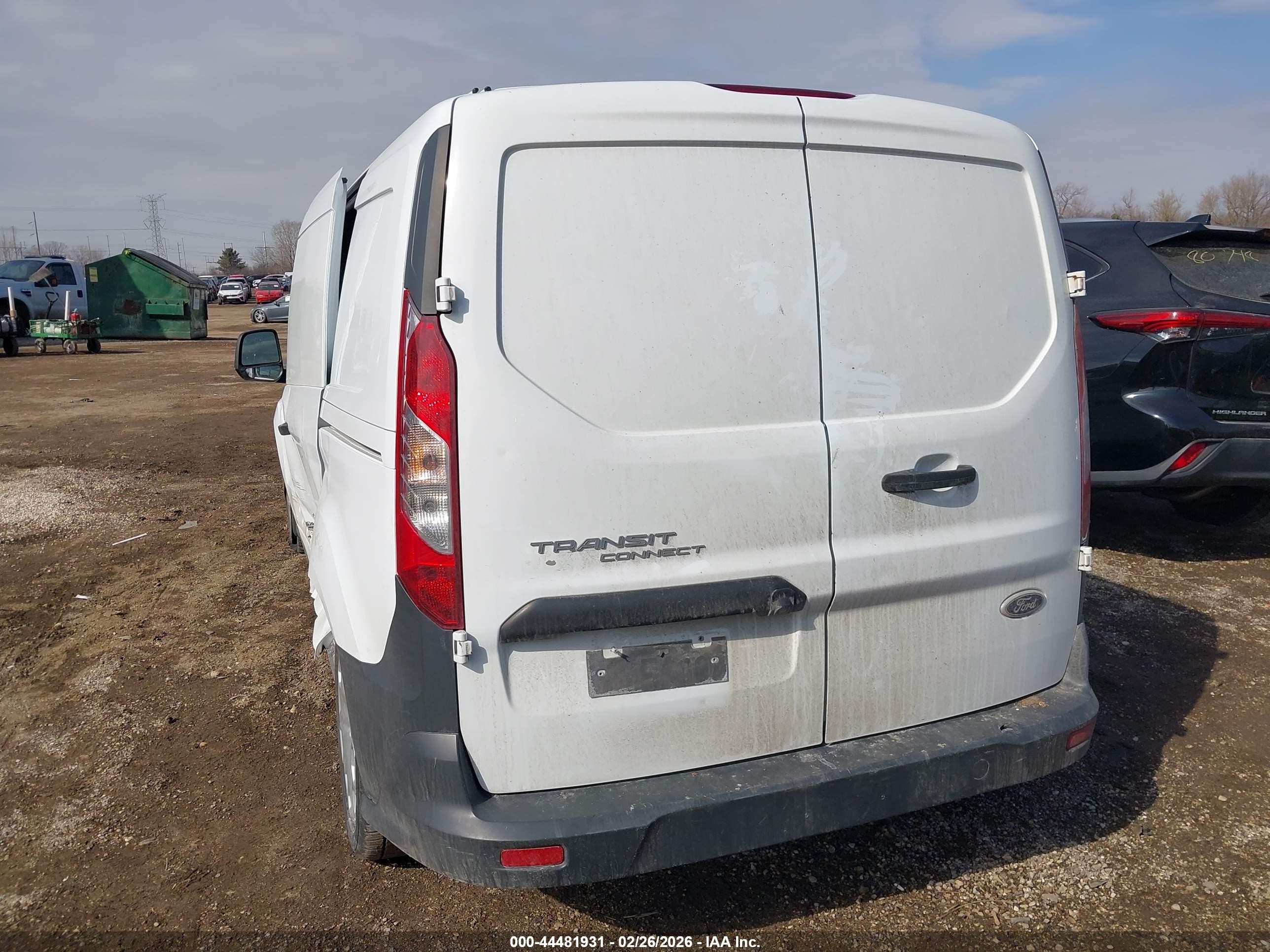 2014 Ford Transit Connect Xl Белый vin: NM0LS7E73E1172012