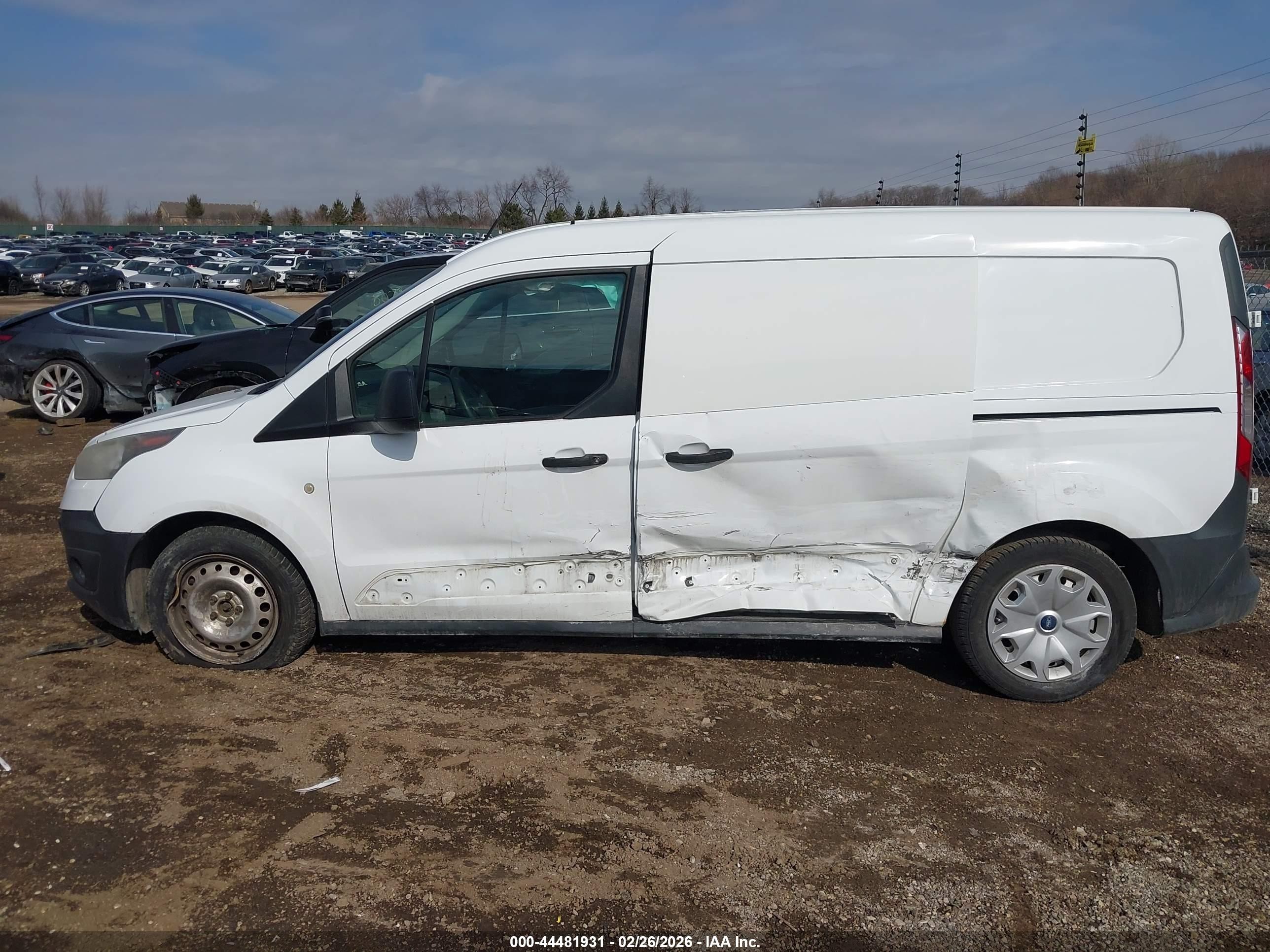 2014 Ford Transit Connect Xl Белый vin: NM0LS7E73E1172012