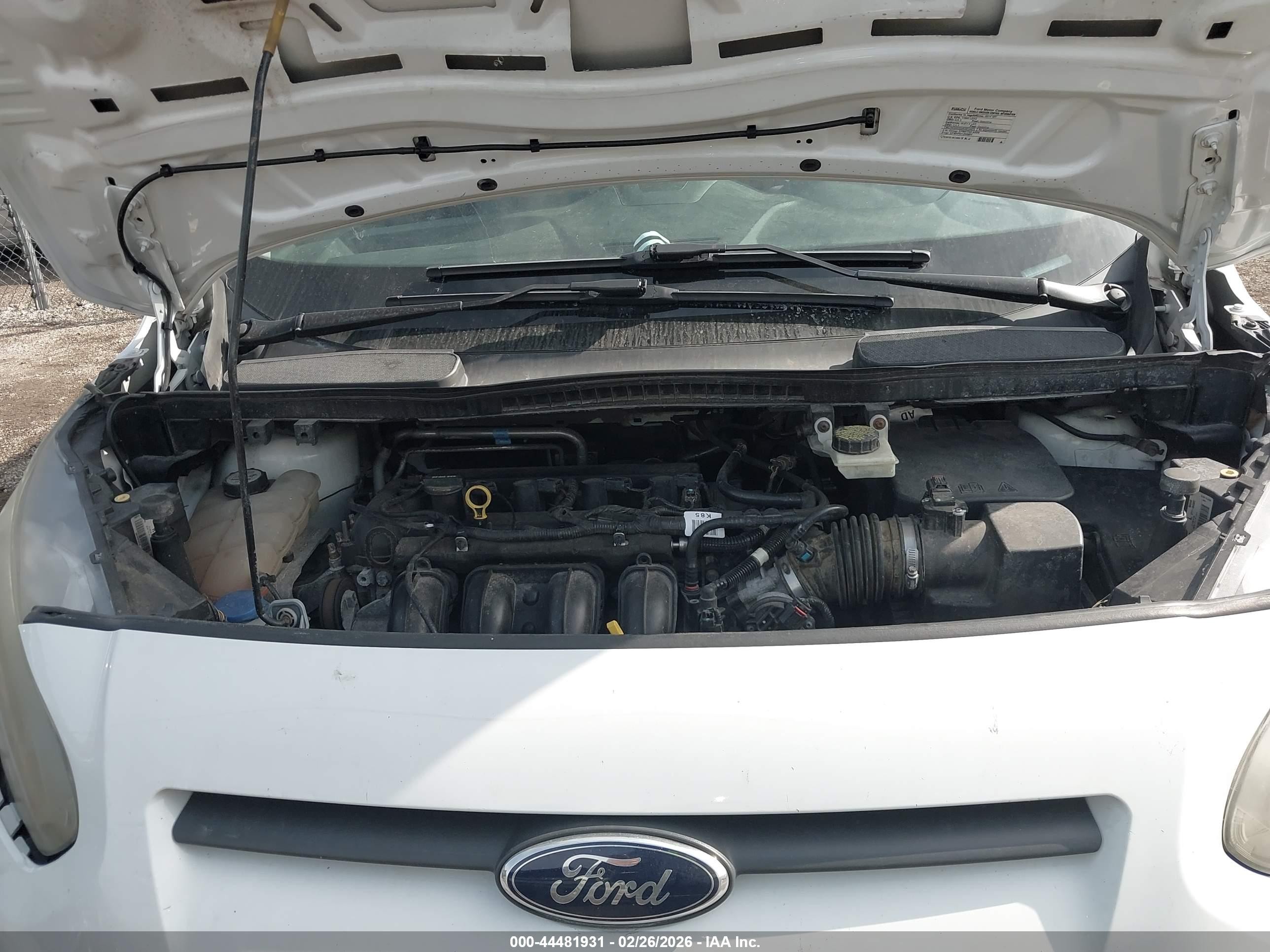 2014 Ford Transit Connect Xl Белый vin: NM0LS7E73E1172012