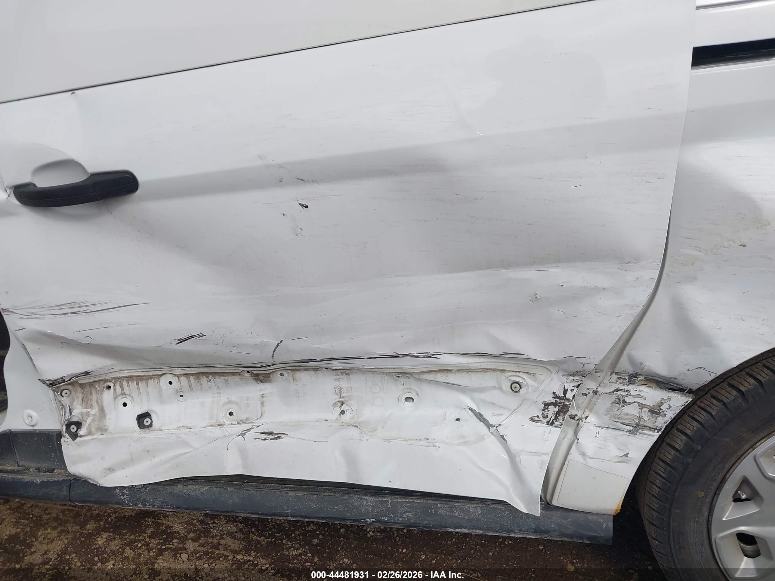 2014 Ford Transit Connect Xl Белый vin: NM0LS7E73E1172012