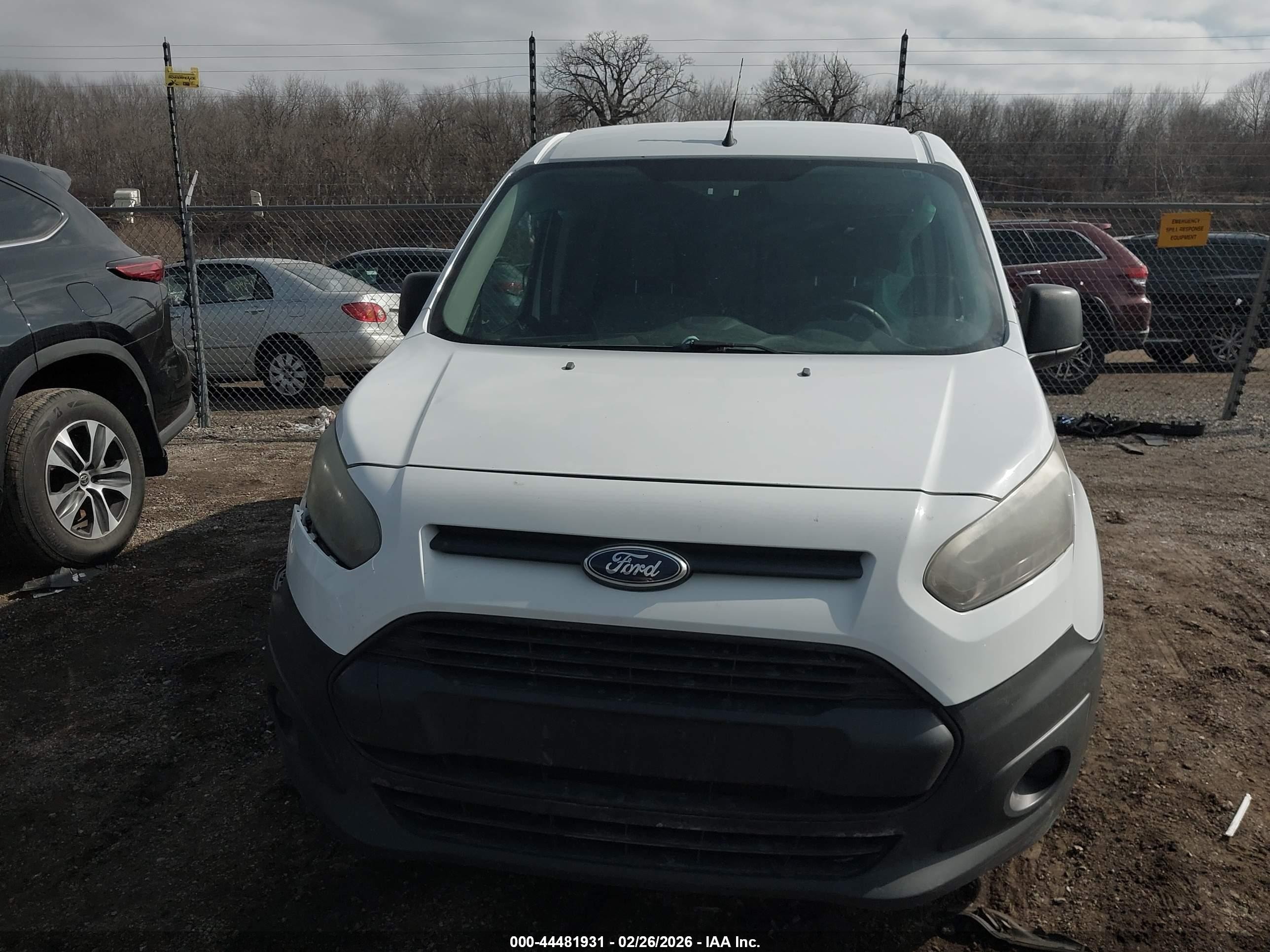 2014 Ford Transit Connect Xl Белый vin: NM0LS7E73E1172012