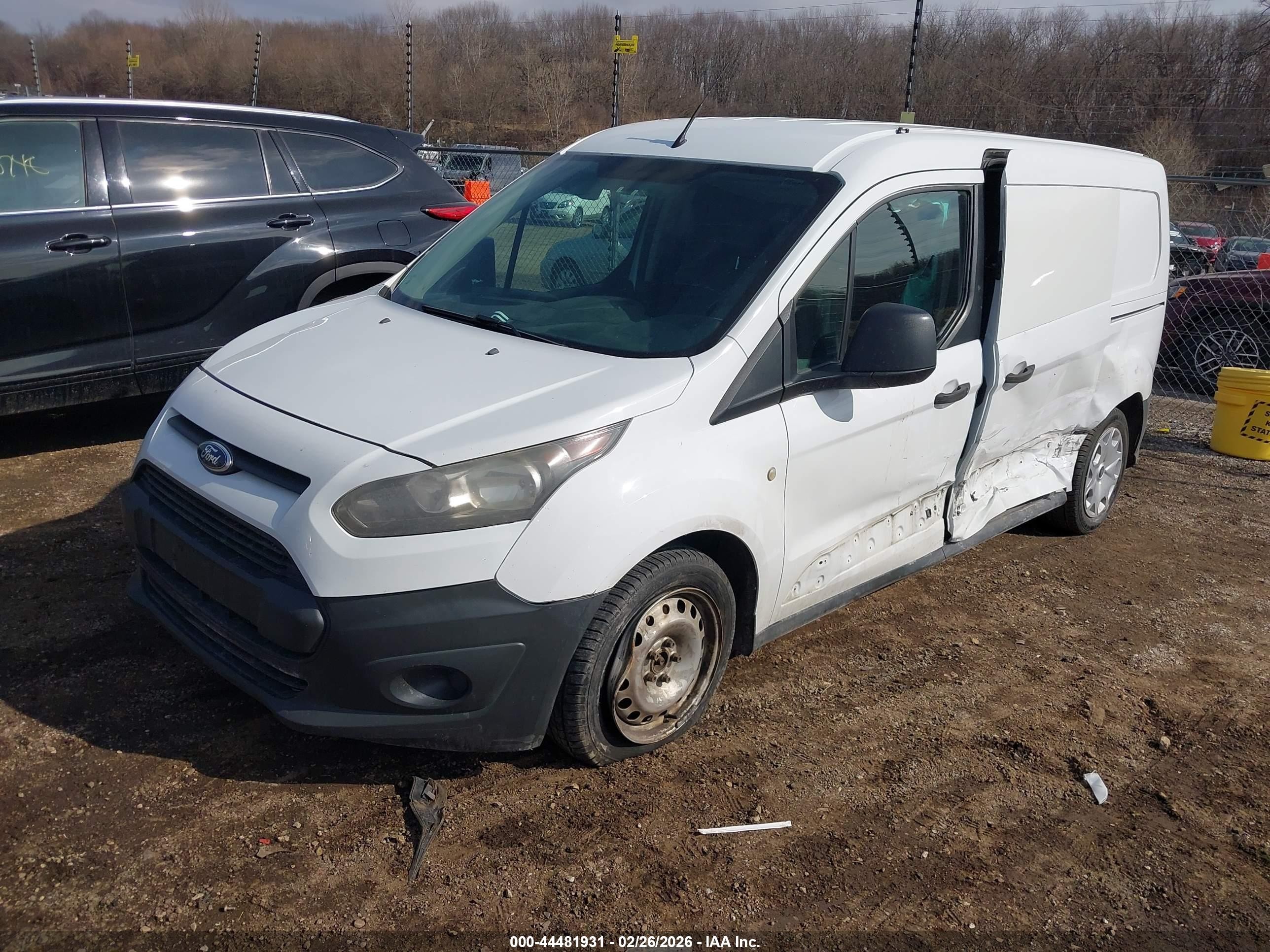 2014 Ford Transit Connect Xl Белый vin: NM0LS7E73E1172012