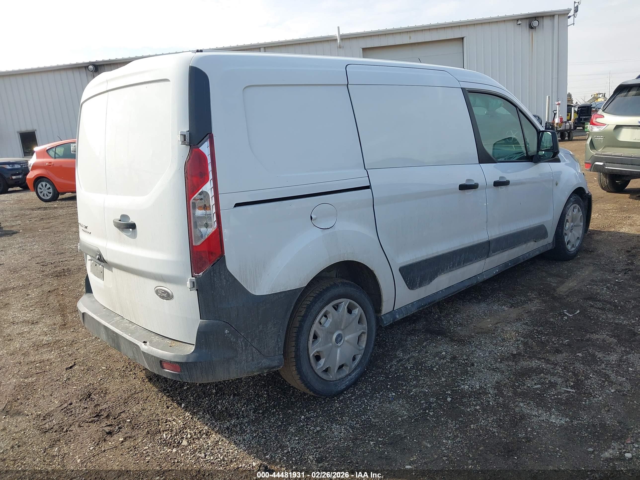 2014 Ford Transit Connect Xl Белый vin: NM0LS7E73E1172012