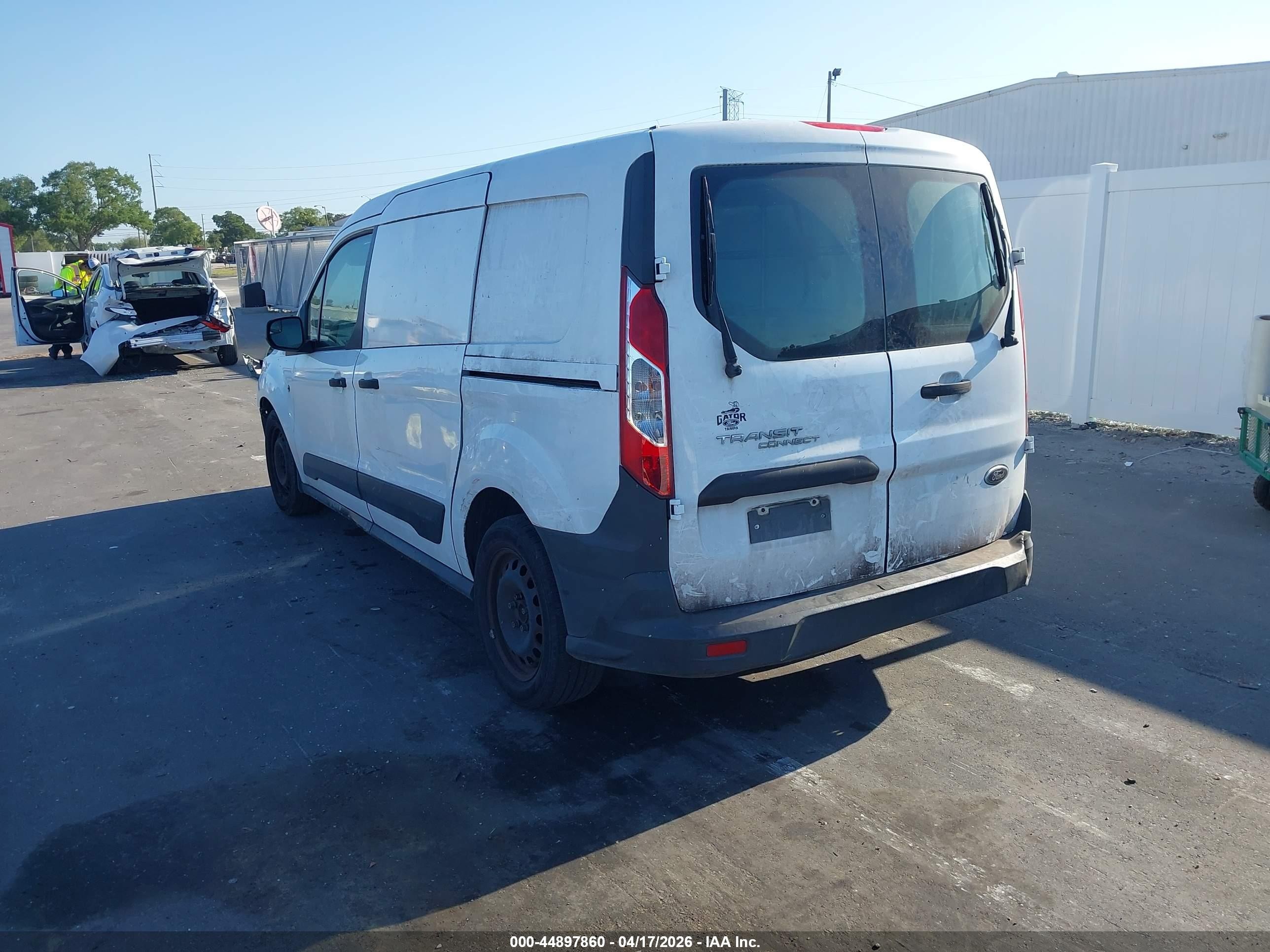 2015 Ford Transit Connect Xl White vin: NM0LS7E73F1175946