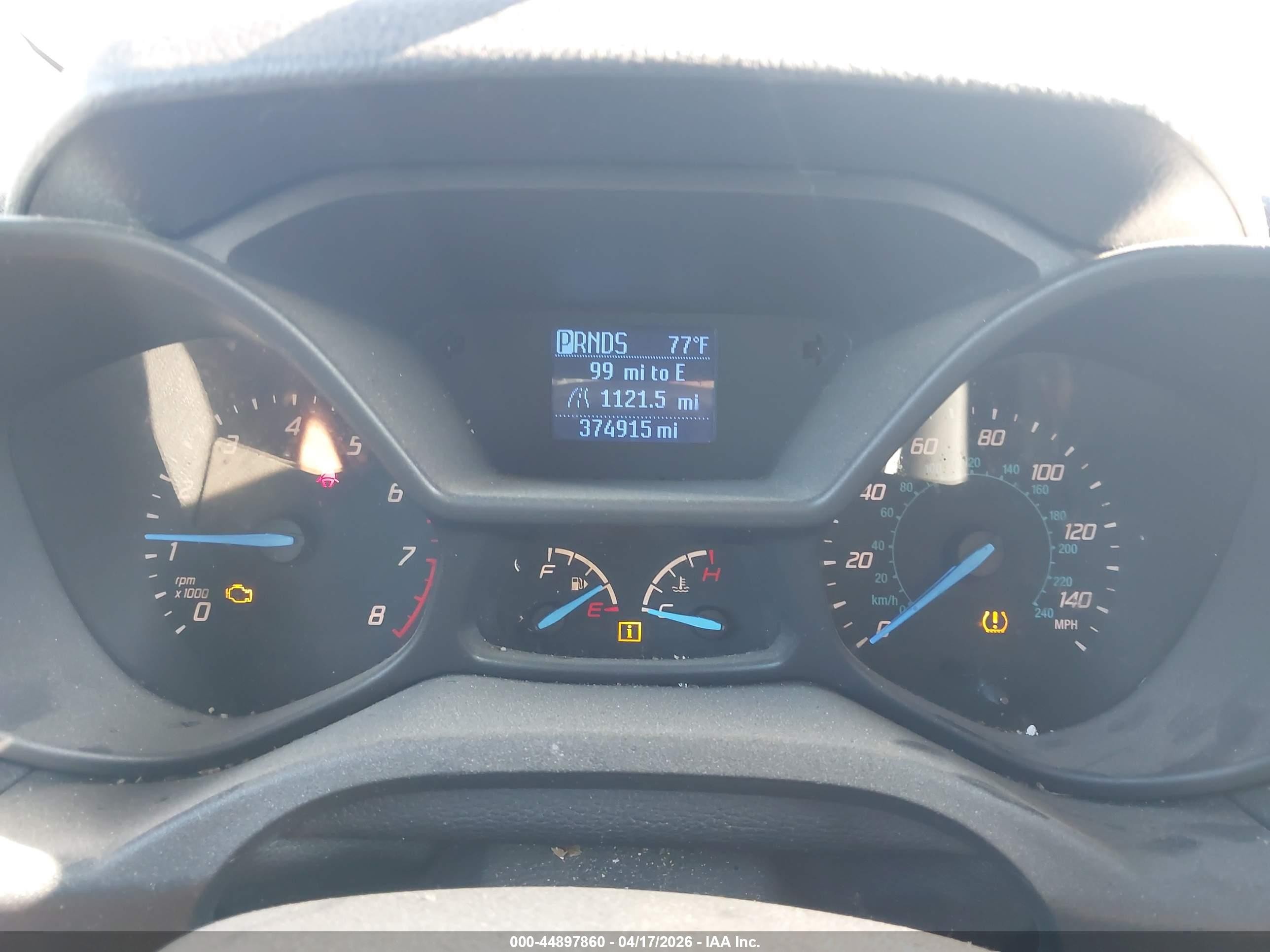 2015 Ford Transit Connect Xl White vin: NM0LS7E73F1175946