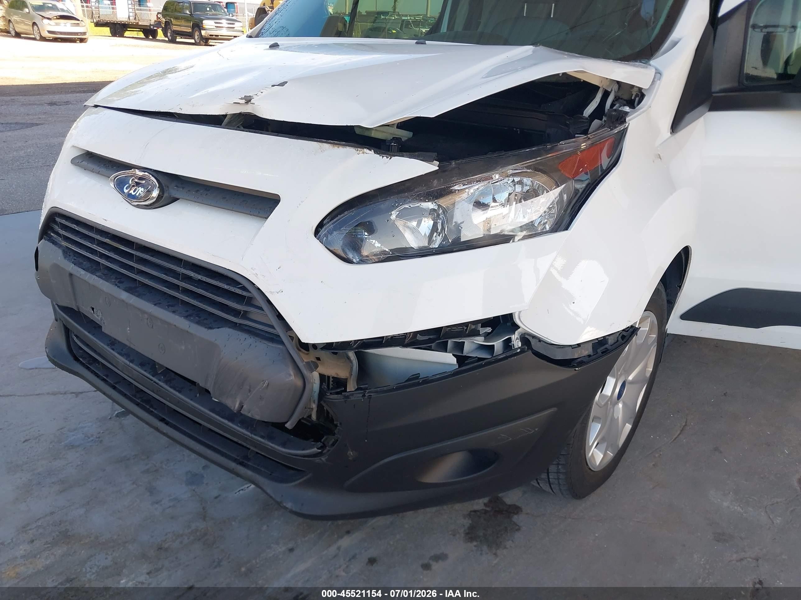 2015 Ford Transit Connect Xl Белый vin: NM0LS7E73F1178944