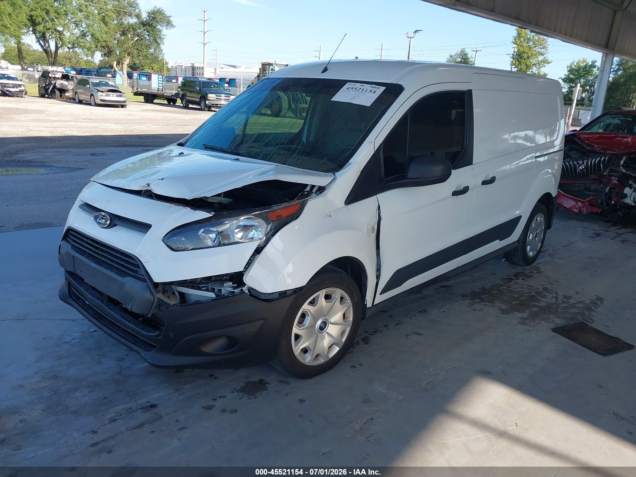 2015 Ford Transit Connect Xl Белый vin: NM0LS7E73F1178944