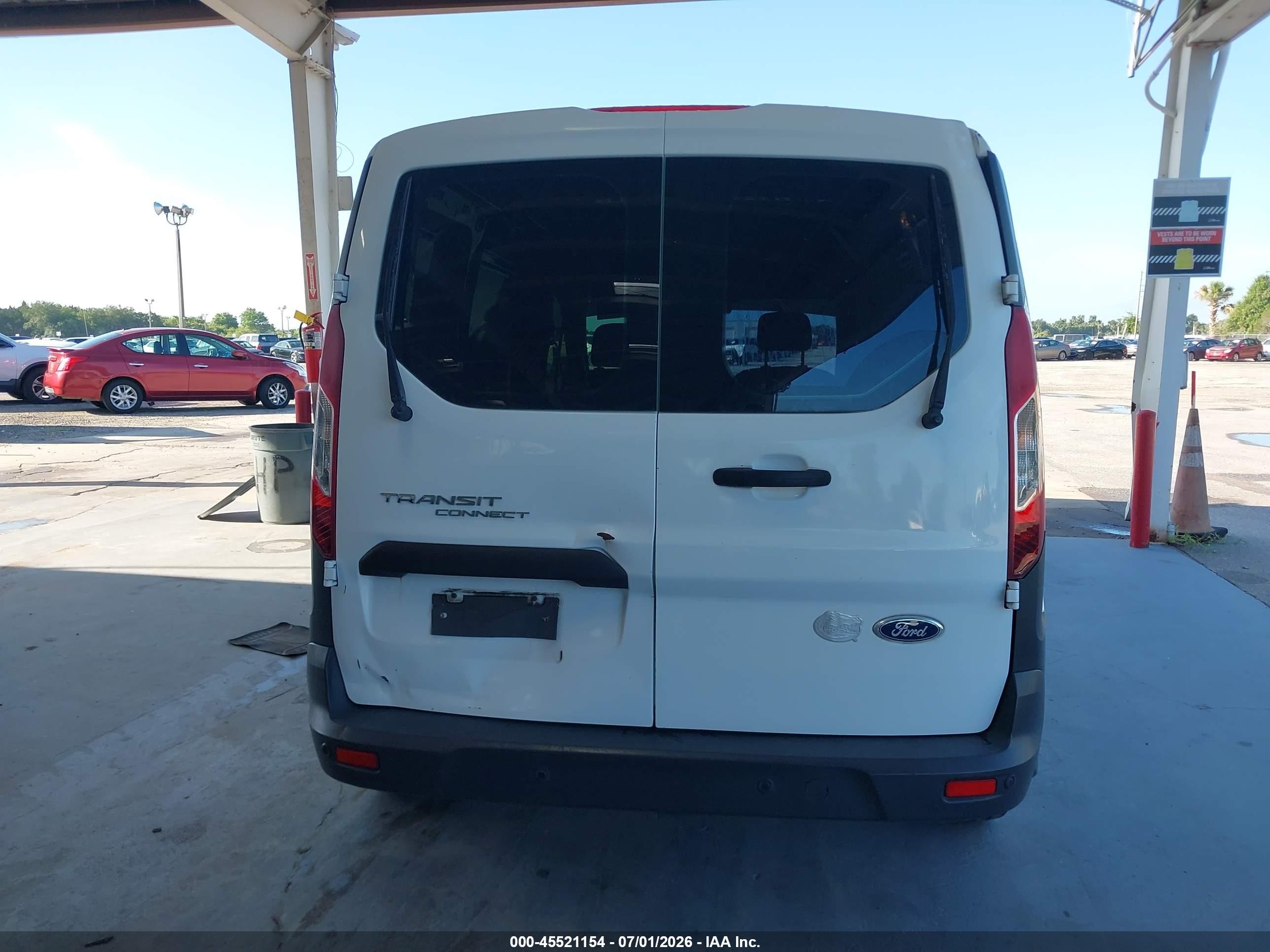 2015 Ford Transit Connect Xl Белый vin: NM0LS7E73F1178944