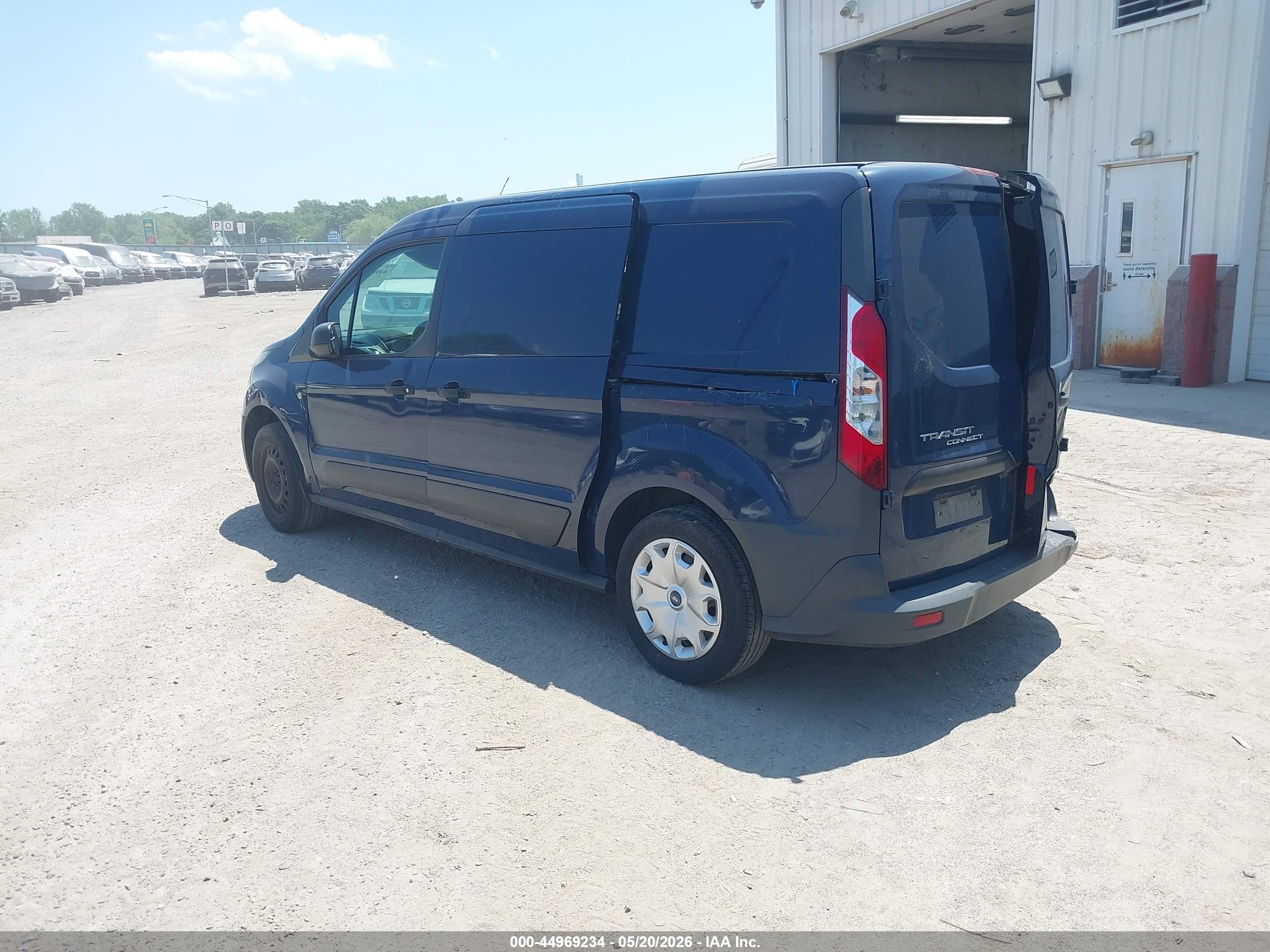2015 Ford Transit Connect Xl Dark Blue vin: NM0LS7E73F1185196