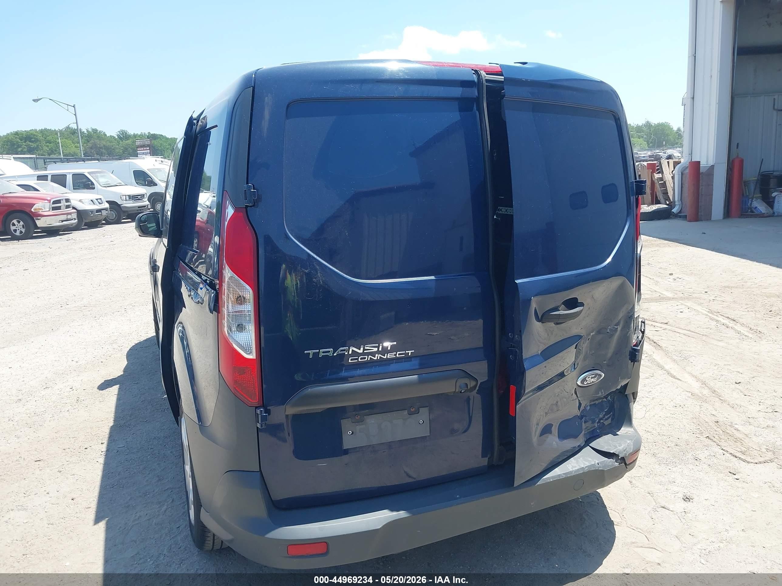 2015 Ford Transit Connect Xl Dark Blue vin: NM0LS7E73F1185196