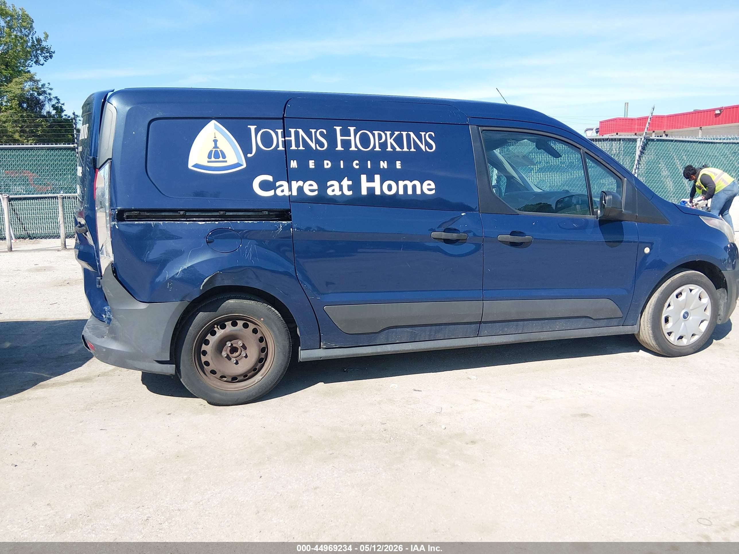 2015 Ford Transit Connect Xl Dark Blue vin: NM0LS7E73F1185196