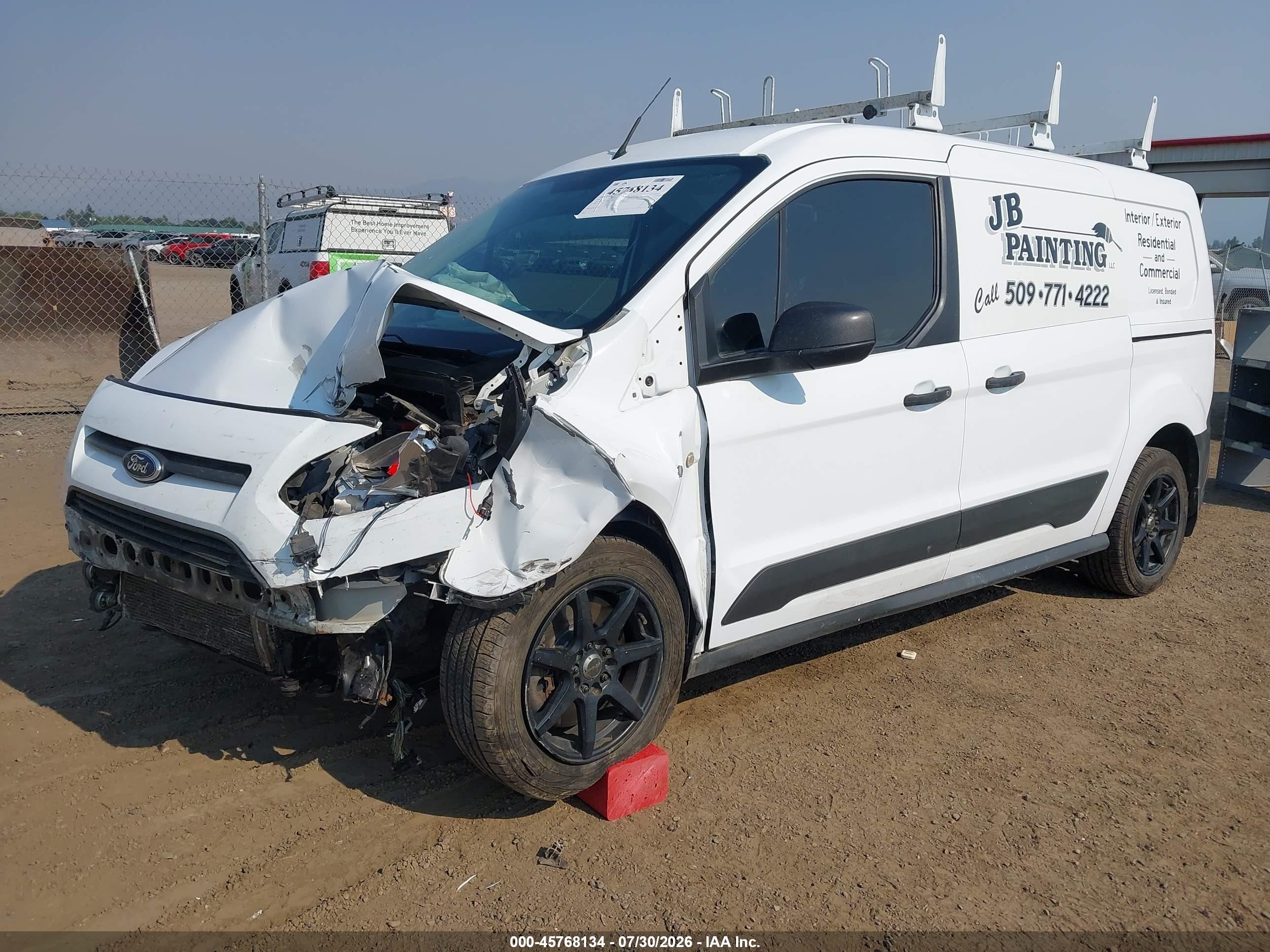2015 Ford Transit Connect Xl White vin: NM0LS7E73F1206824