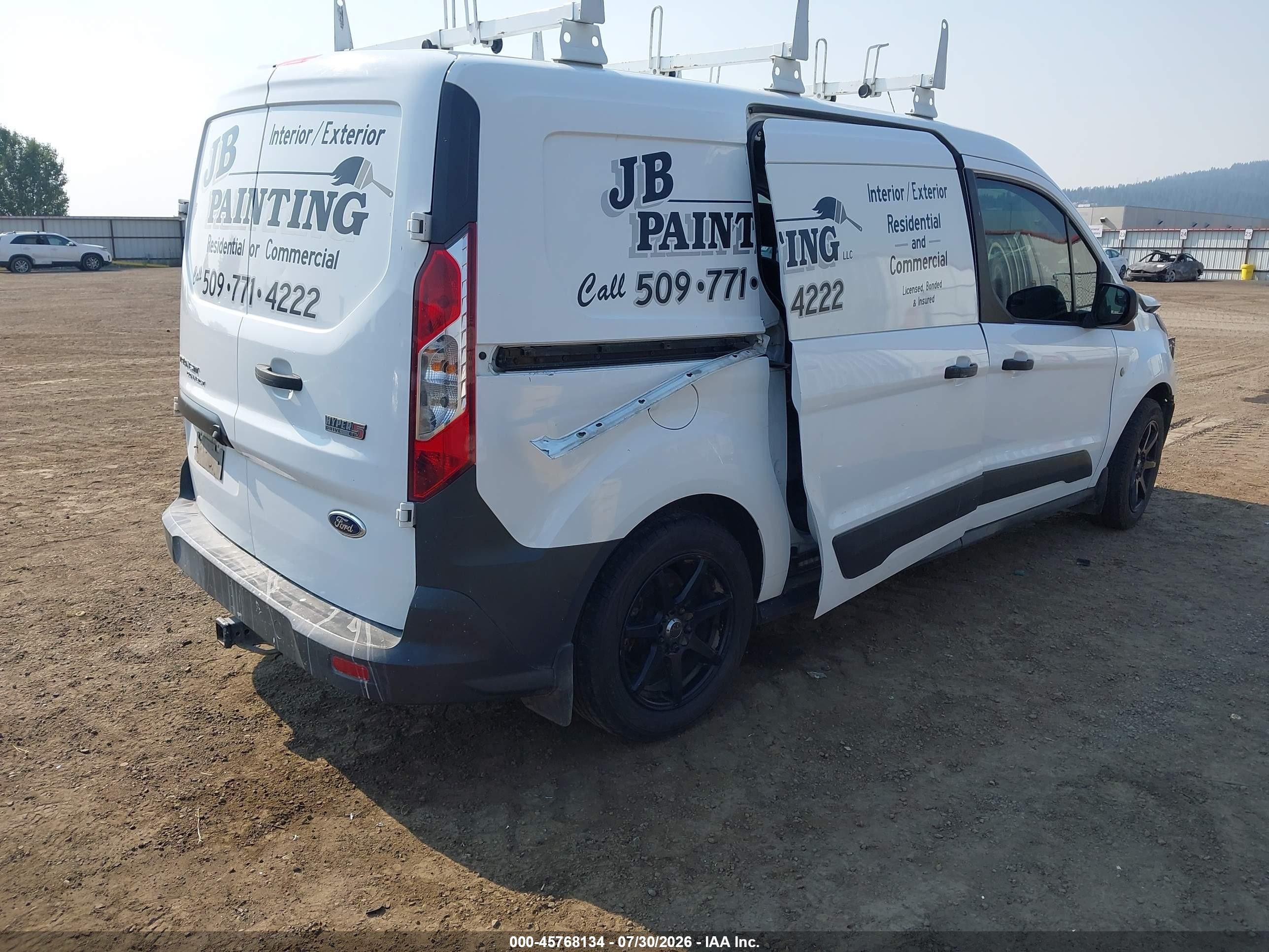 2015 Ford Transit Connect Xl White vin: NM0LS7E73F1206824