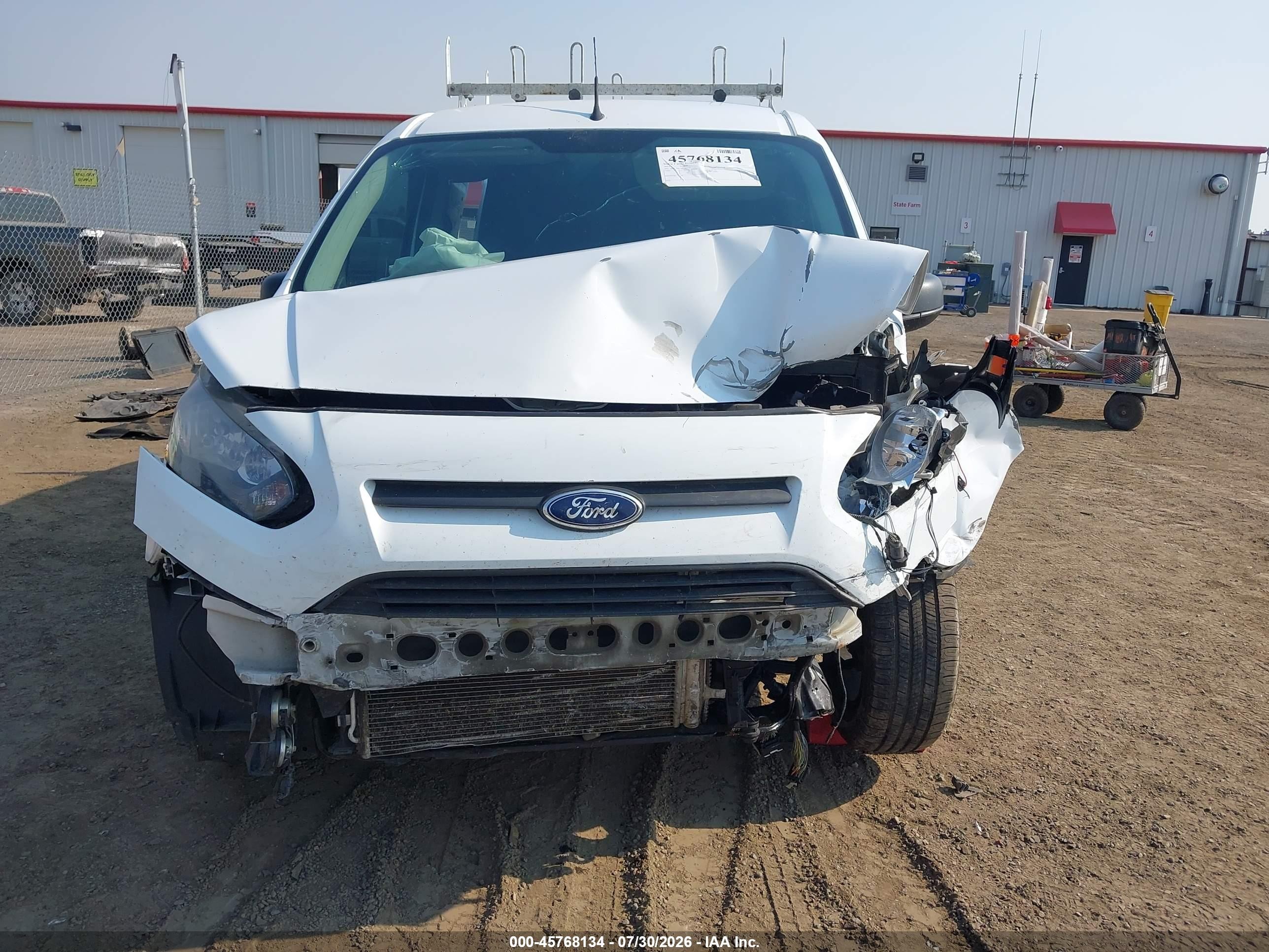 2015 Ford Transit Connect Xl White vin: NM0LS7E73F1206824