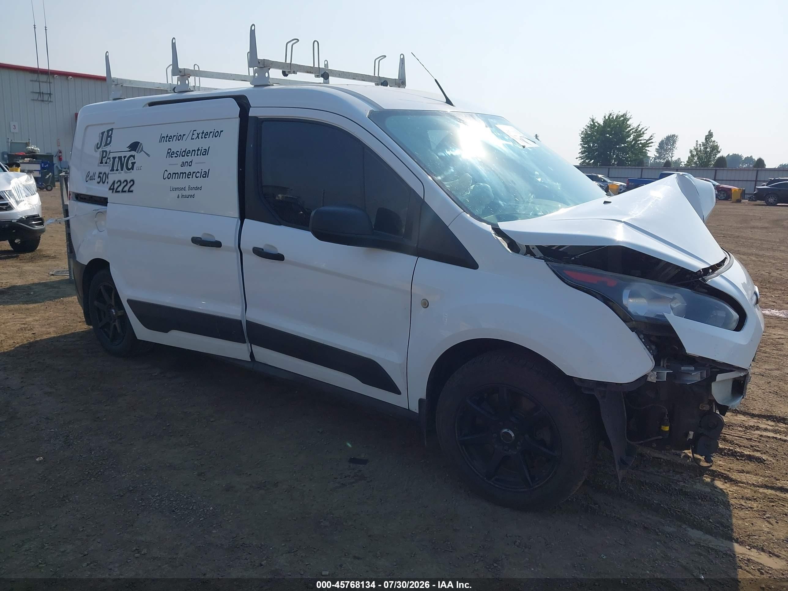 2015 Ford Transit Connect Xl White vin: NM0LS7E73F1206824
