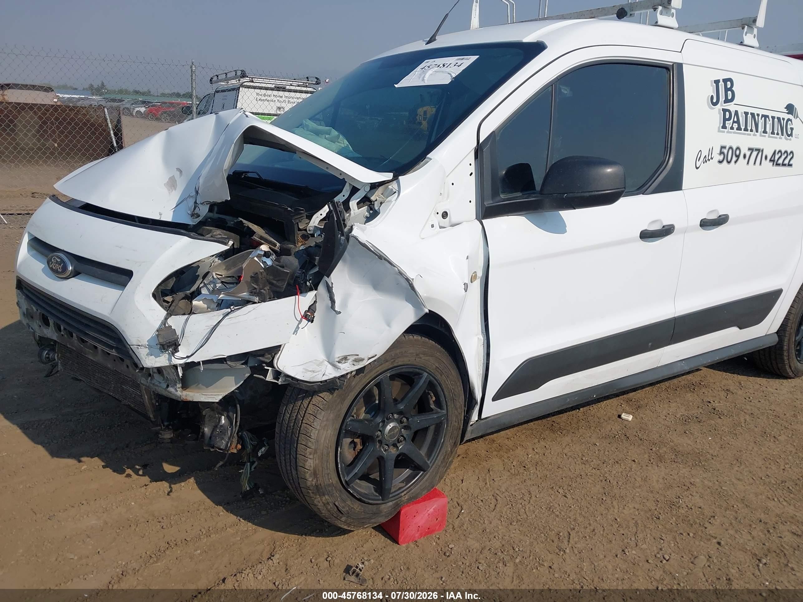 2015 Ford Transit Connect Xl White vin: NM0LS7E73F1206824