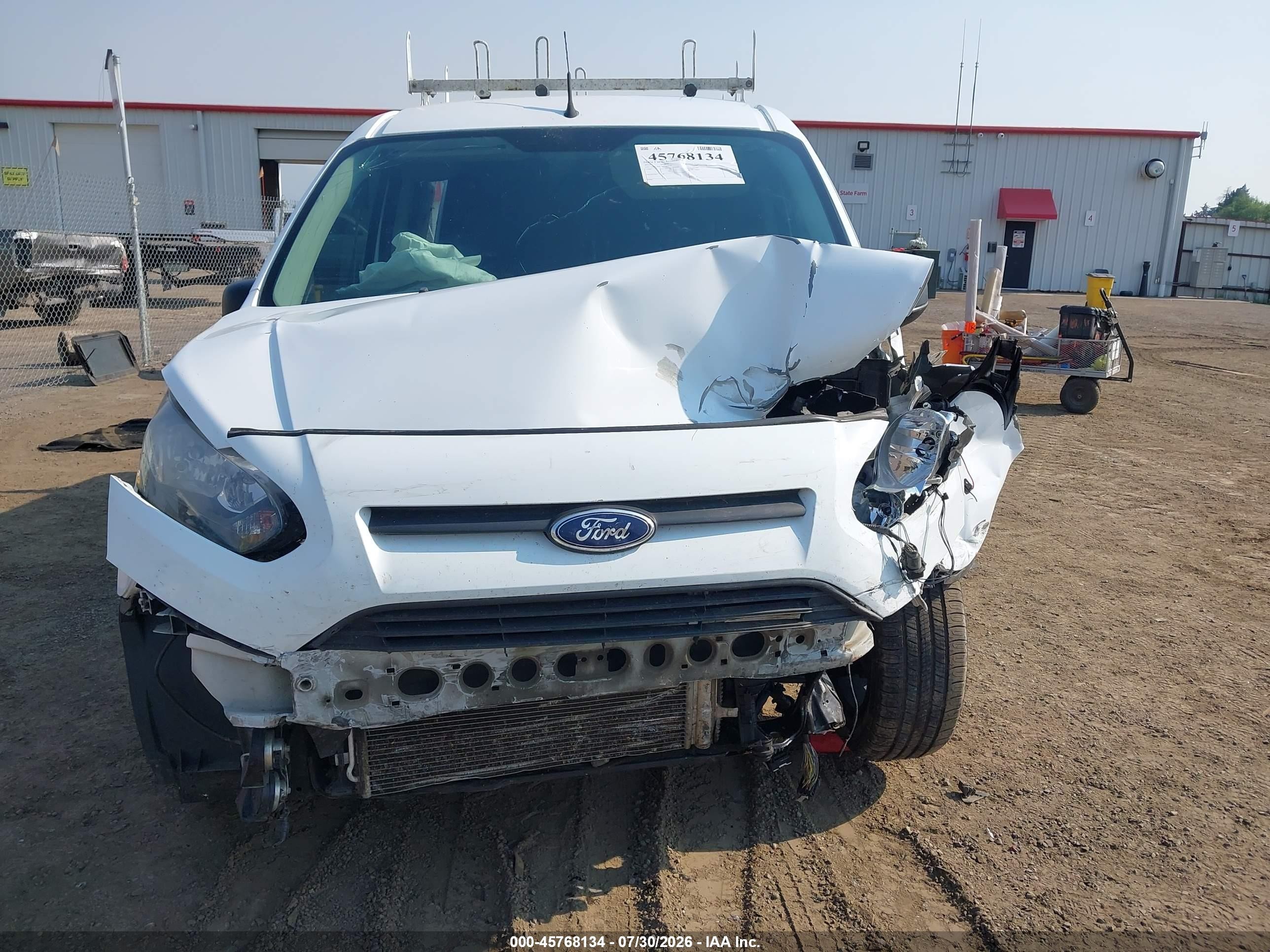 2015 Ford Transit Connect Xl White vin: NM0LS7E73F1206824