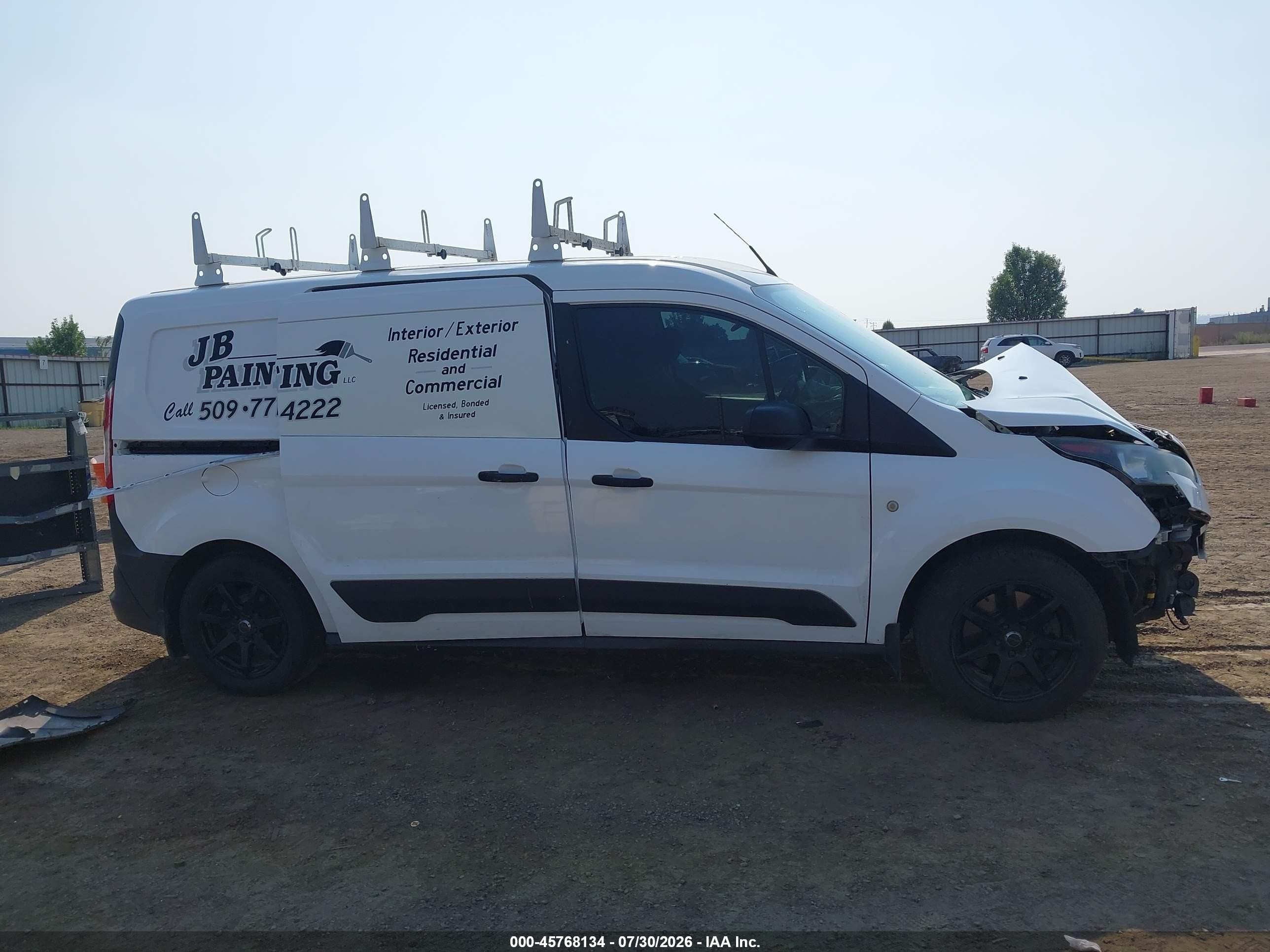 2015 Ford Transit Connect Xl White vin: NM0LS7E73F1206824