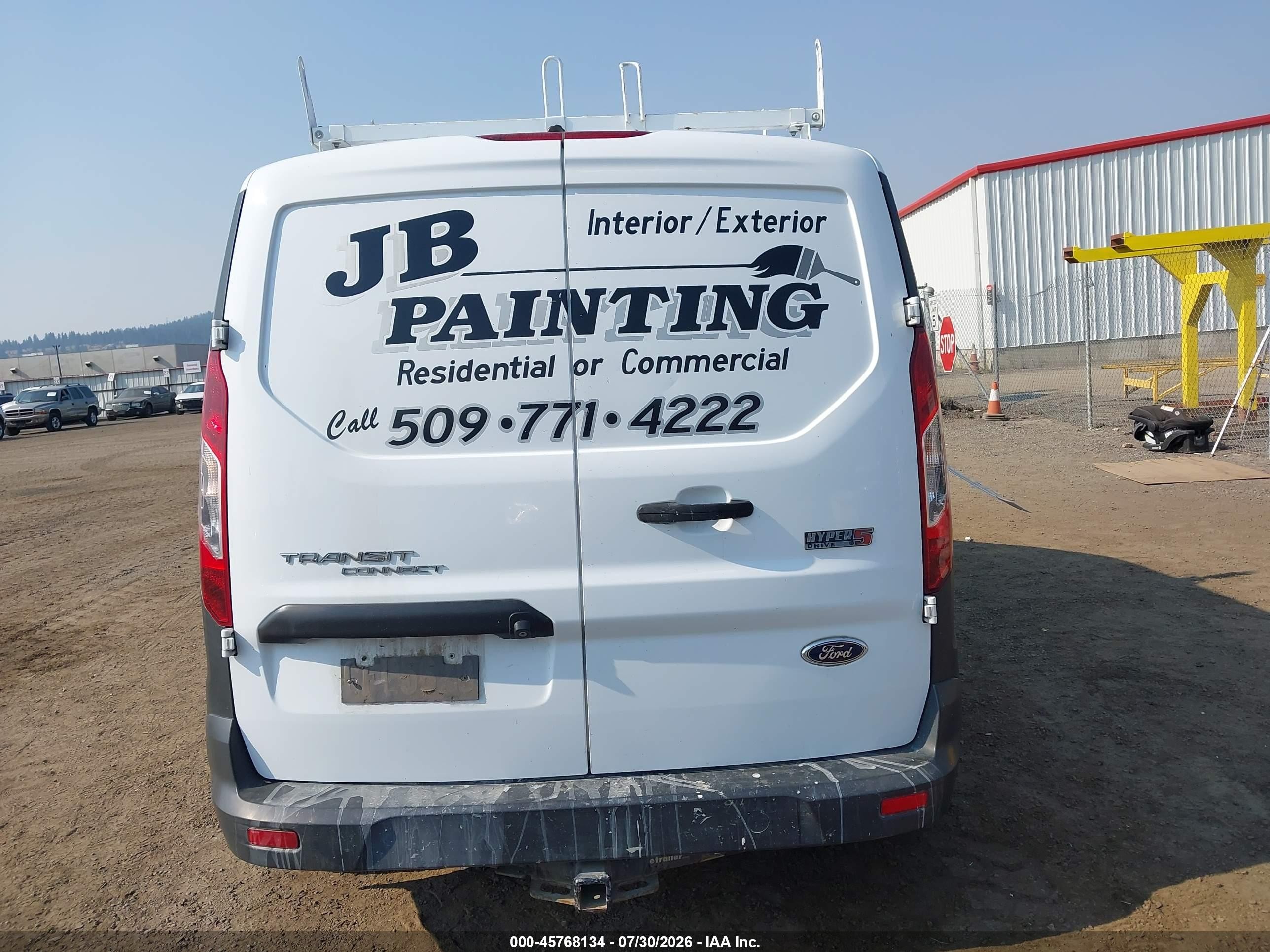 2015 Ford Transit Connect Xl White vin: NM0LS7E73F1206824