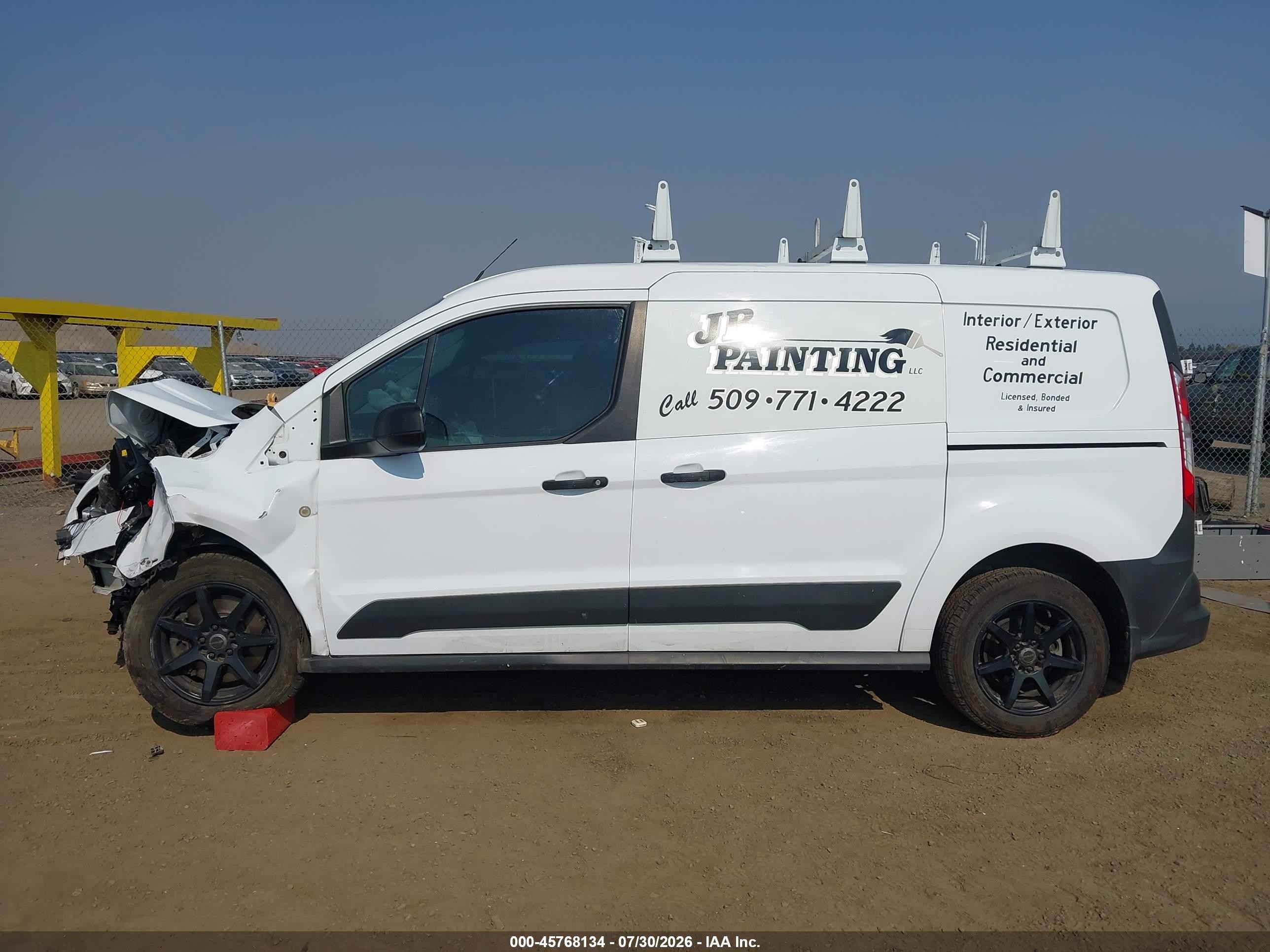 2015 Ford Transit Connect Xl White vin: NM0LS7E73F1206824