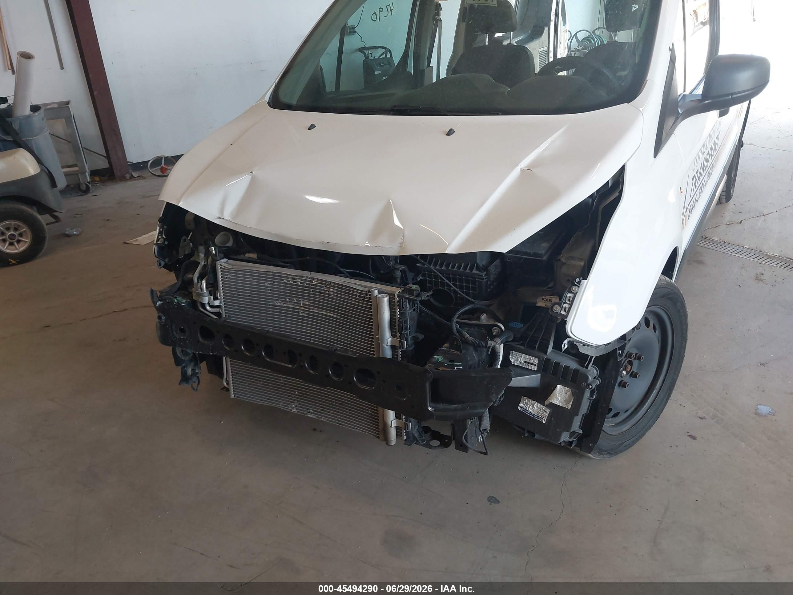 2015 Ford Transit Connect Xl White vin: NM0LS7E73F1224384