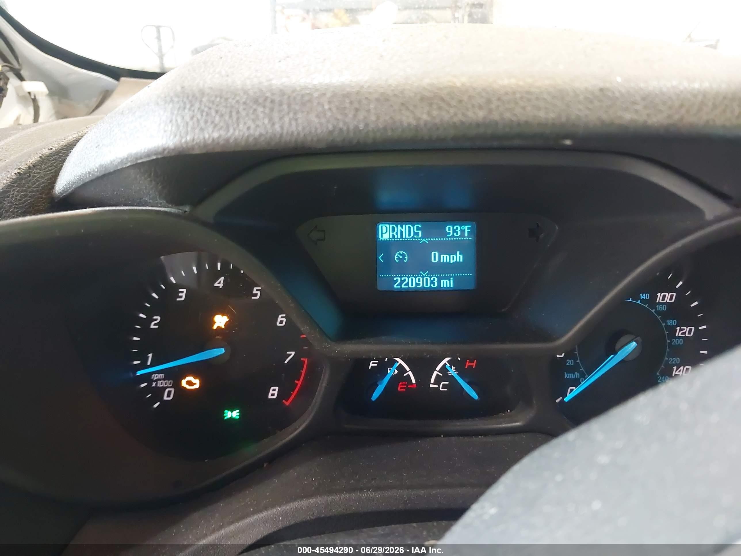 2015 Ford Transit Connect Xl White vin: NM0LS7E73F1224384