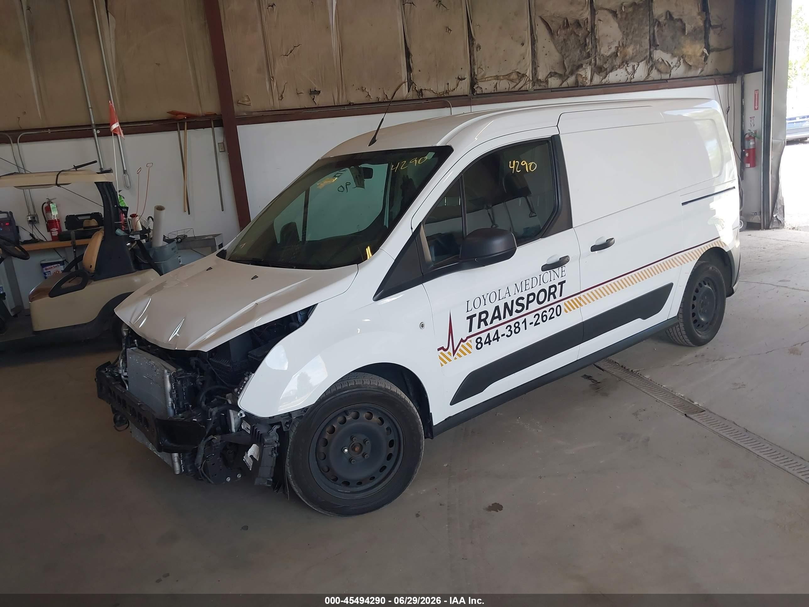 2015 Ford Transit Connect Xl White vin: NM0LS7E73F1224384