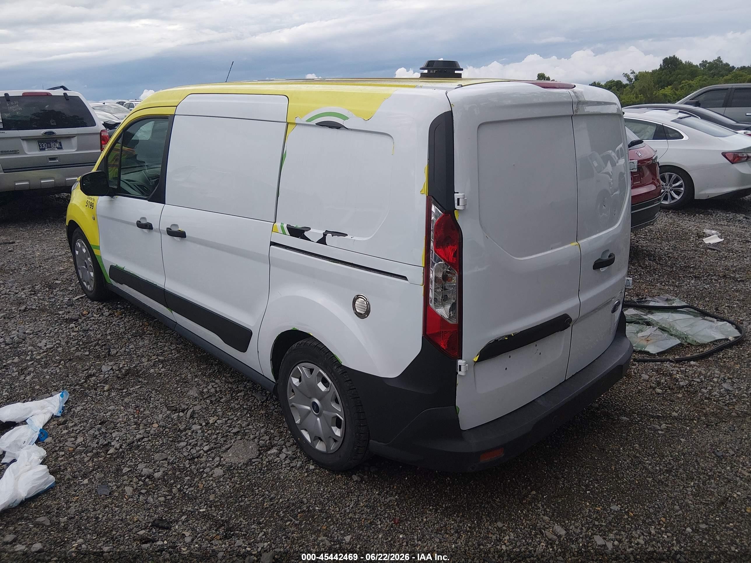 2018 Ford Transit Connect Xl White vin: NM0LS7E73J1365741