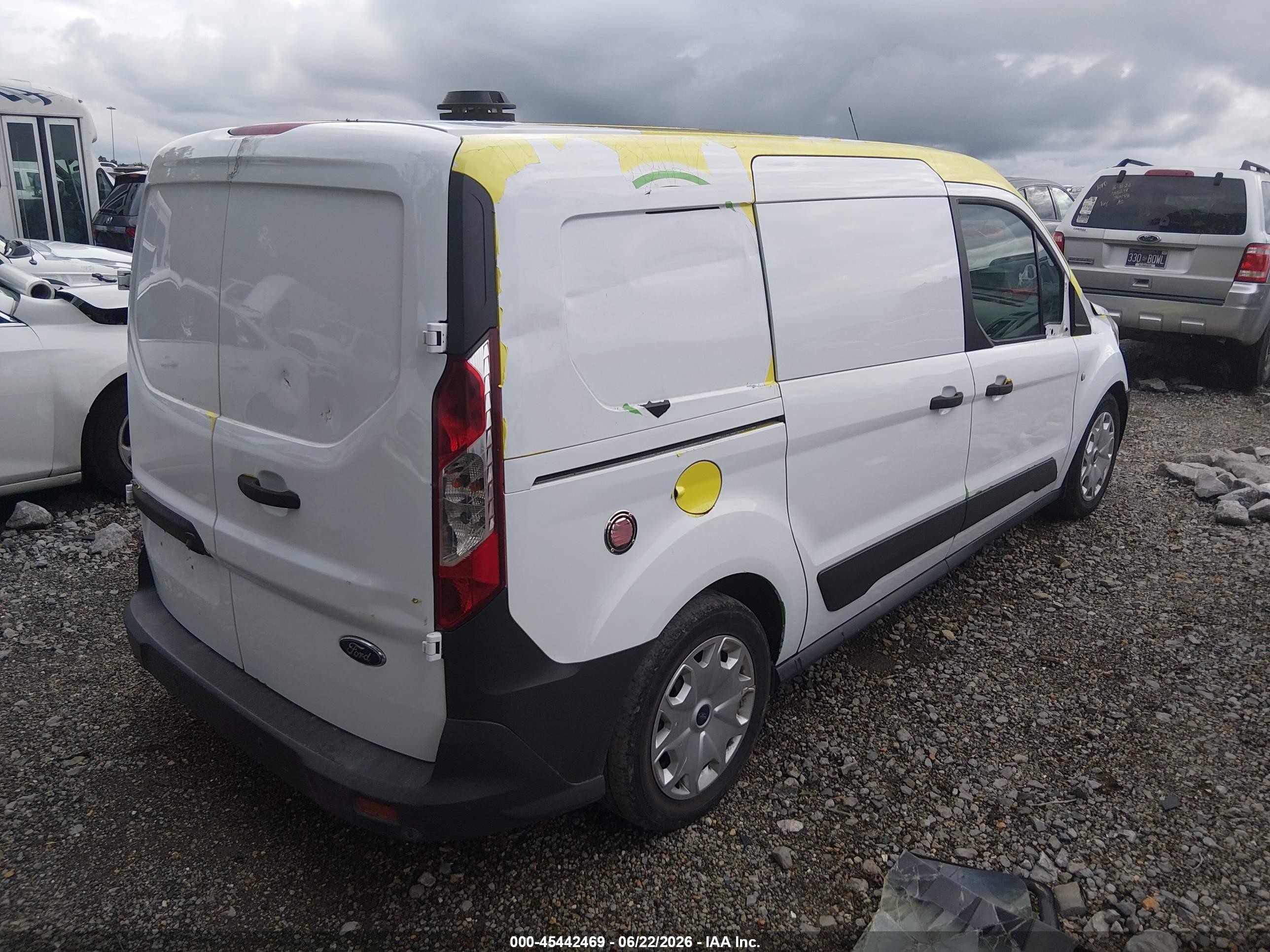 2018 Ford Transit Connect Xl White vin: NM0LS7E73J1365741